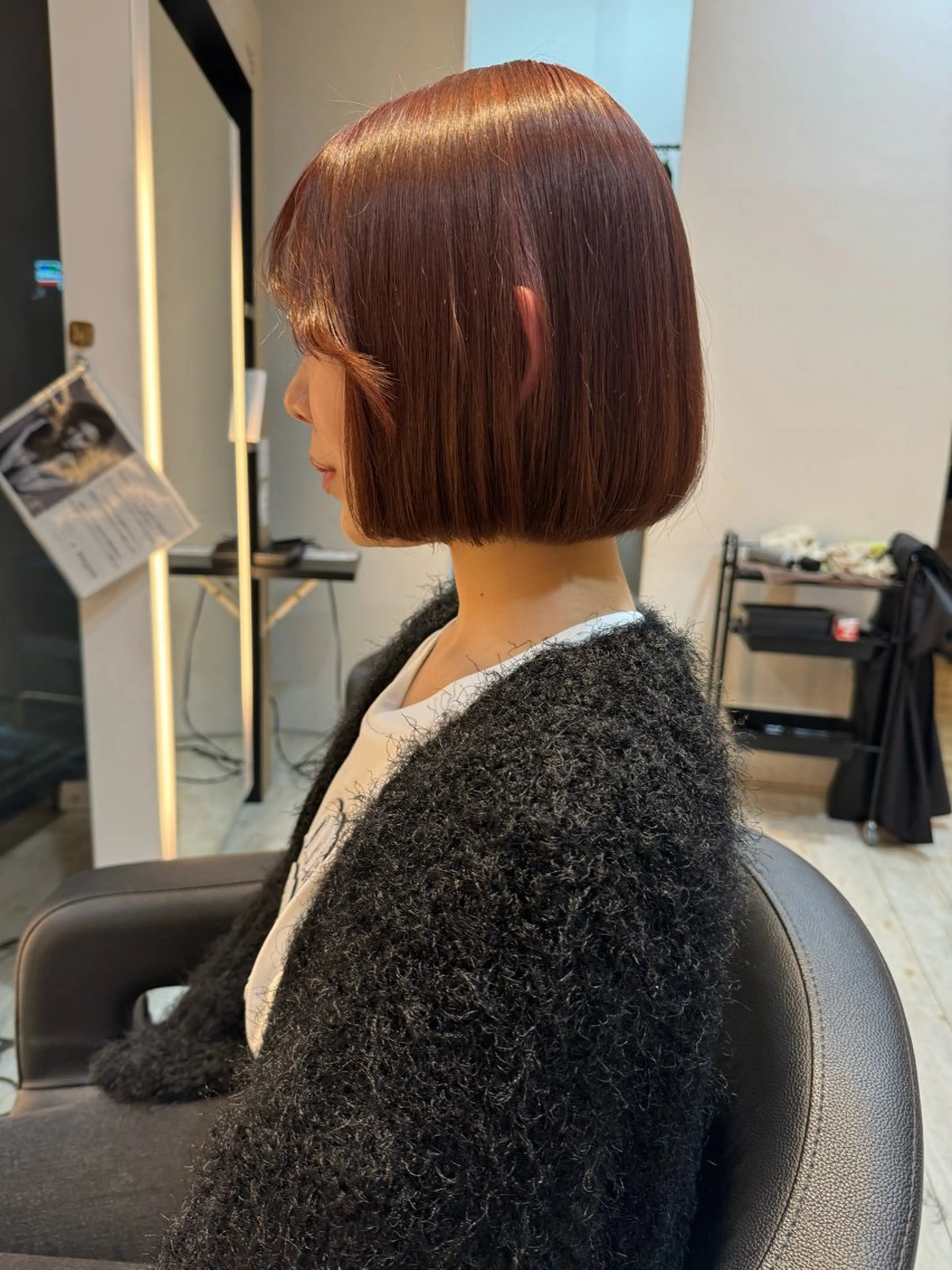 ショート カラー ブリーチ ブリーチ/髪質改善/ ハイトーン/暖色のヘアスタイル