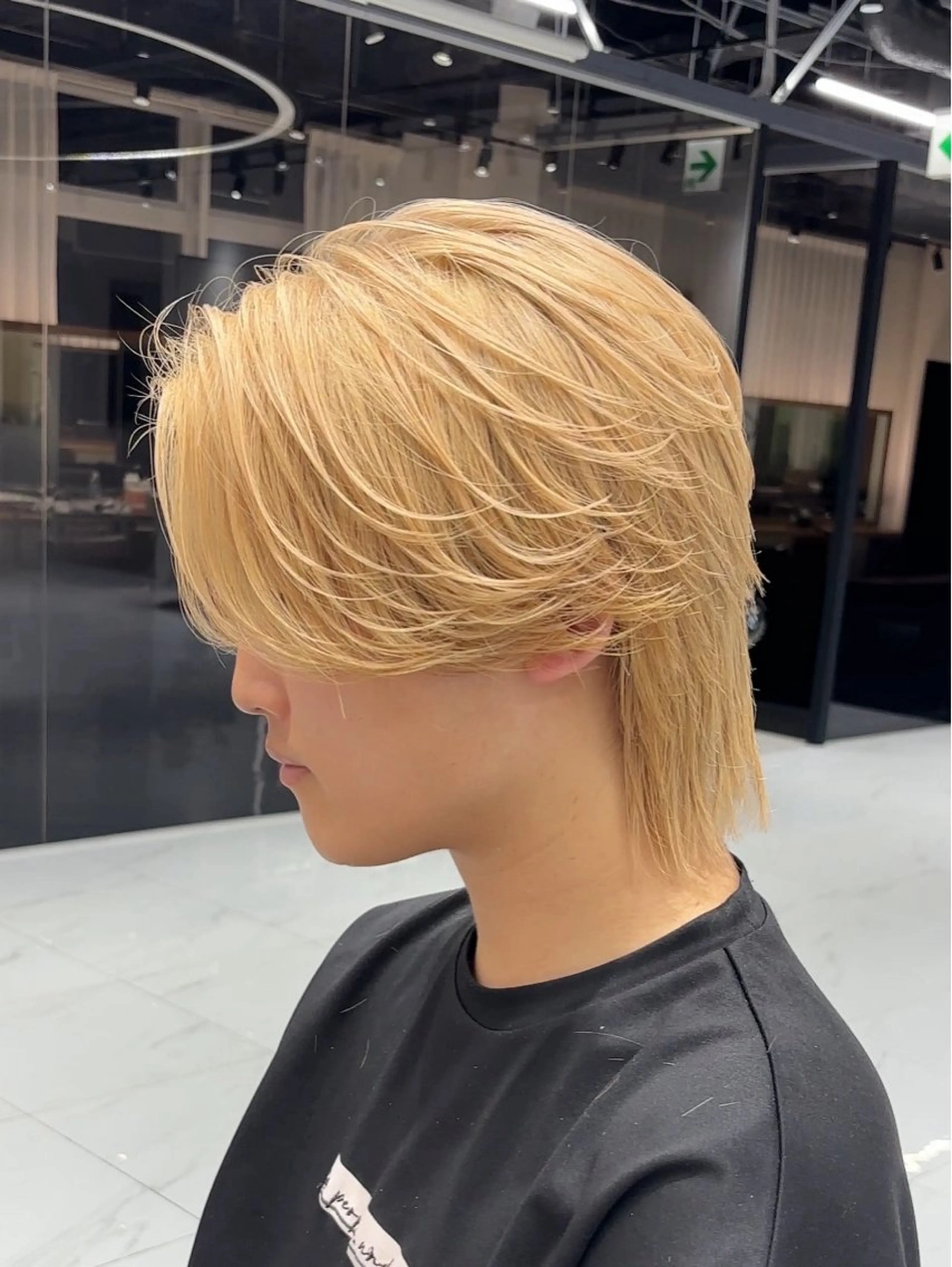 カラー メンズ 菅野 心悠/メンズヘアのヘアスタイル