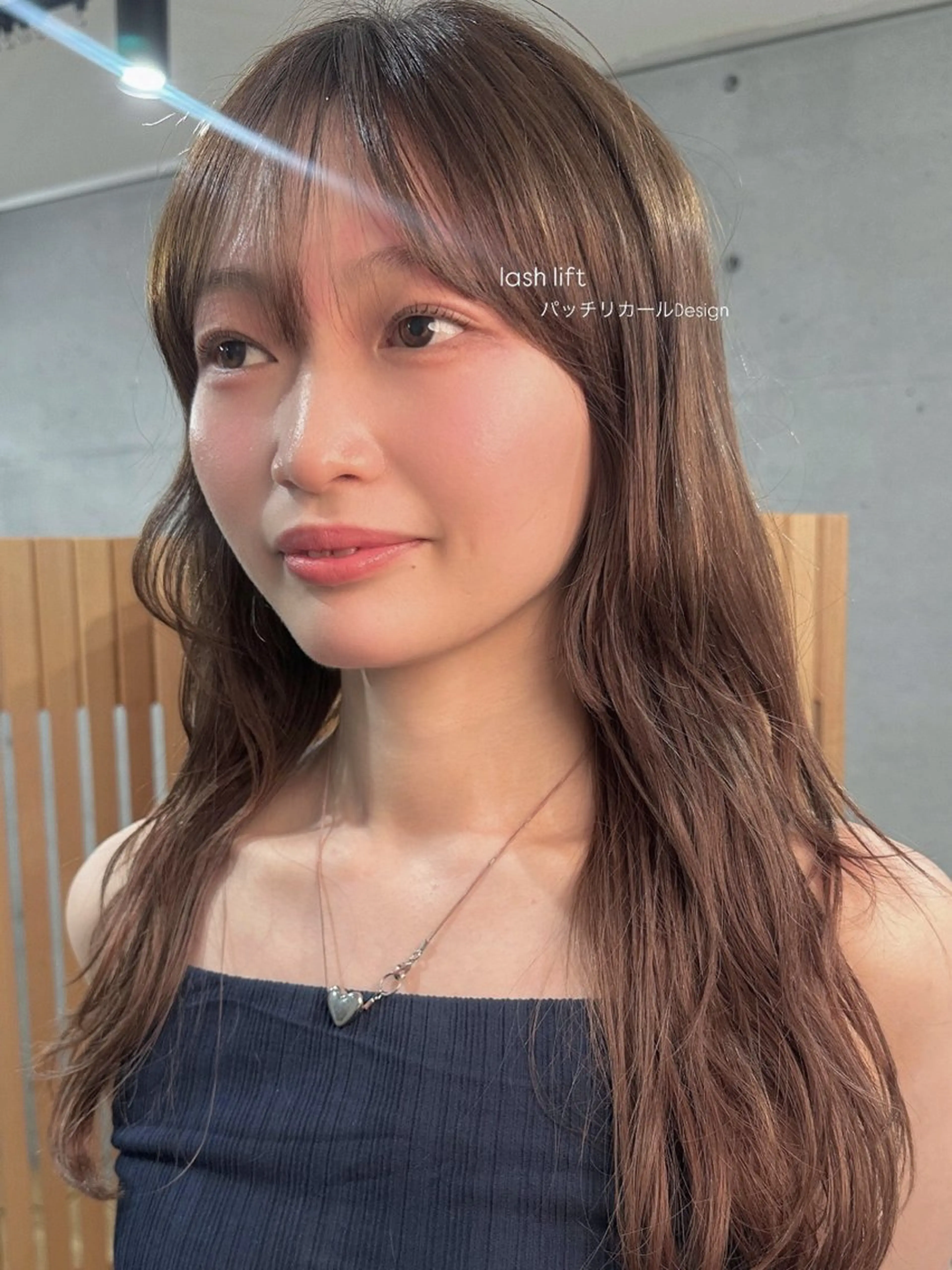 マツエク・マツパ 一重×まつ毛パーマ 石川 陽菜のマツエク・マツパデザイン