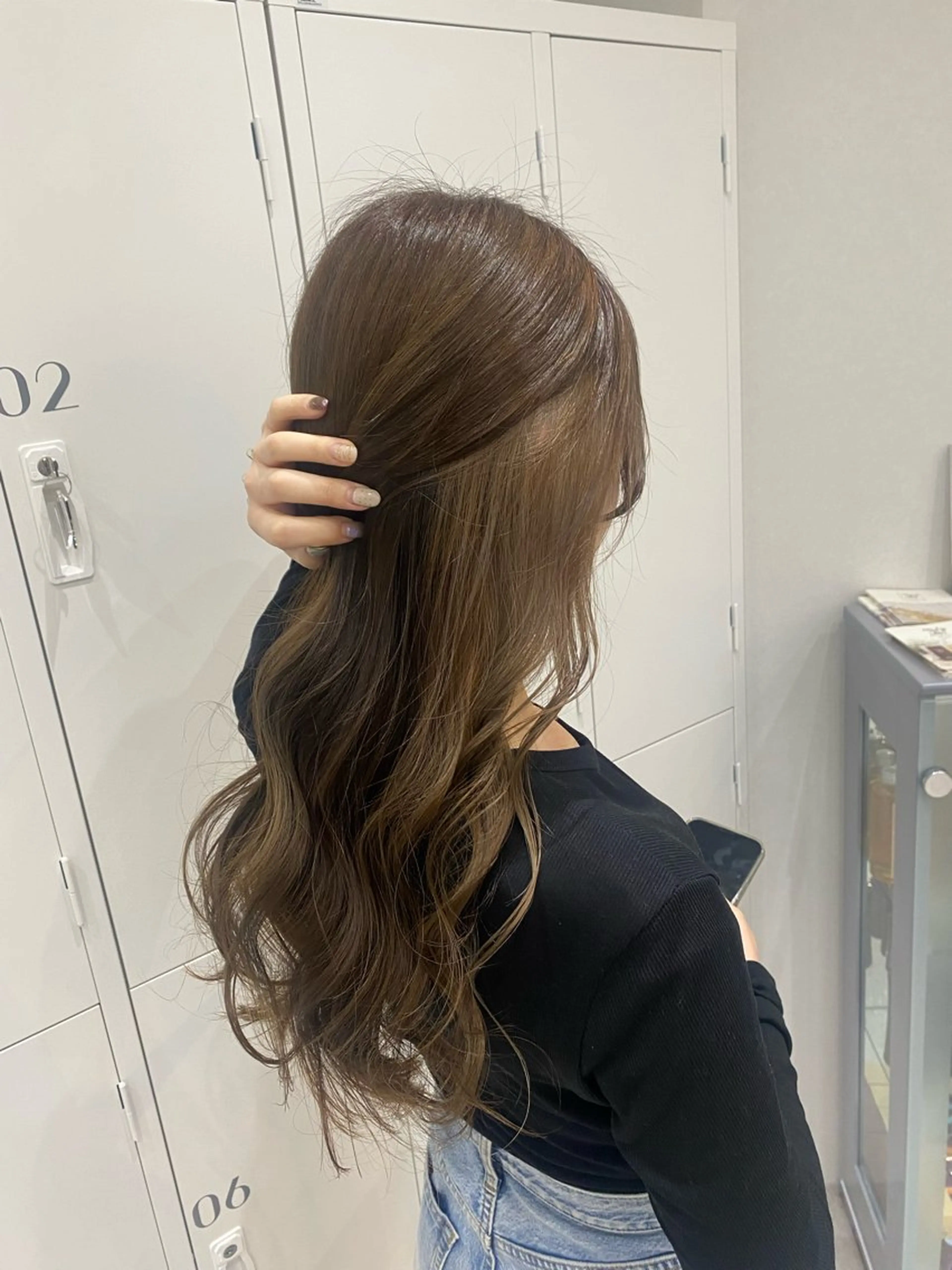 ロング カラー ヘアアレンジ インナーカラー ヘアカラー ボブ /ニュアンス/ satomi🧸💖のヘアスタイル