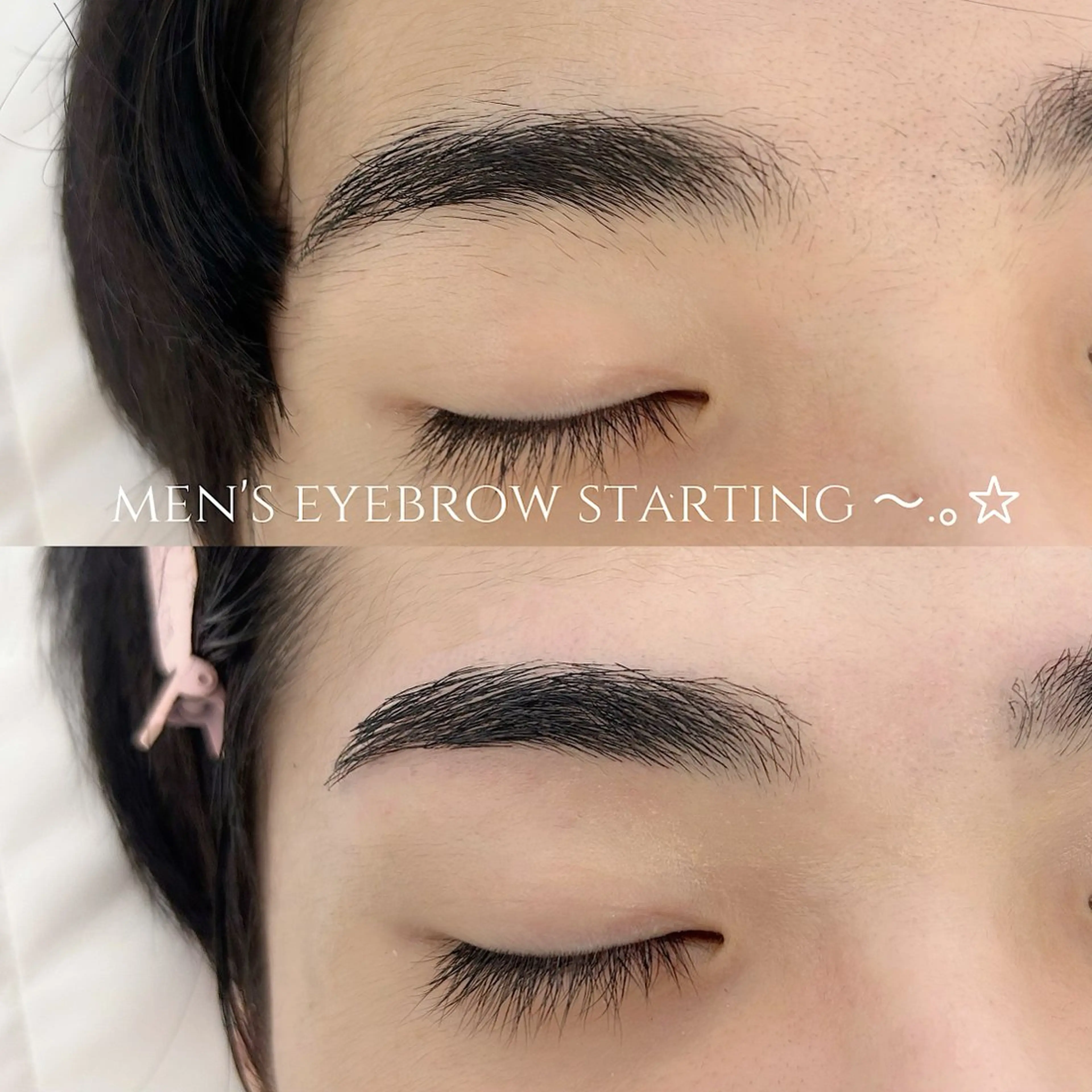 【 インスタフォローしてくれる方限定◎⠀】 💙メンズ限定  アイブロウスタイリング 60分の写真