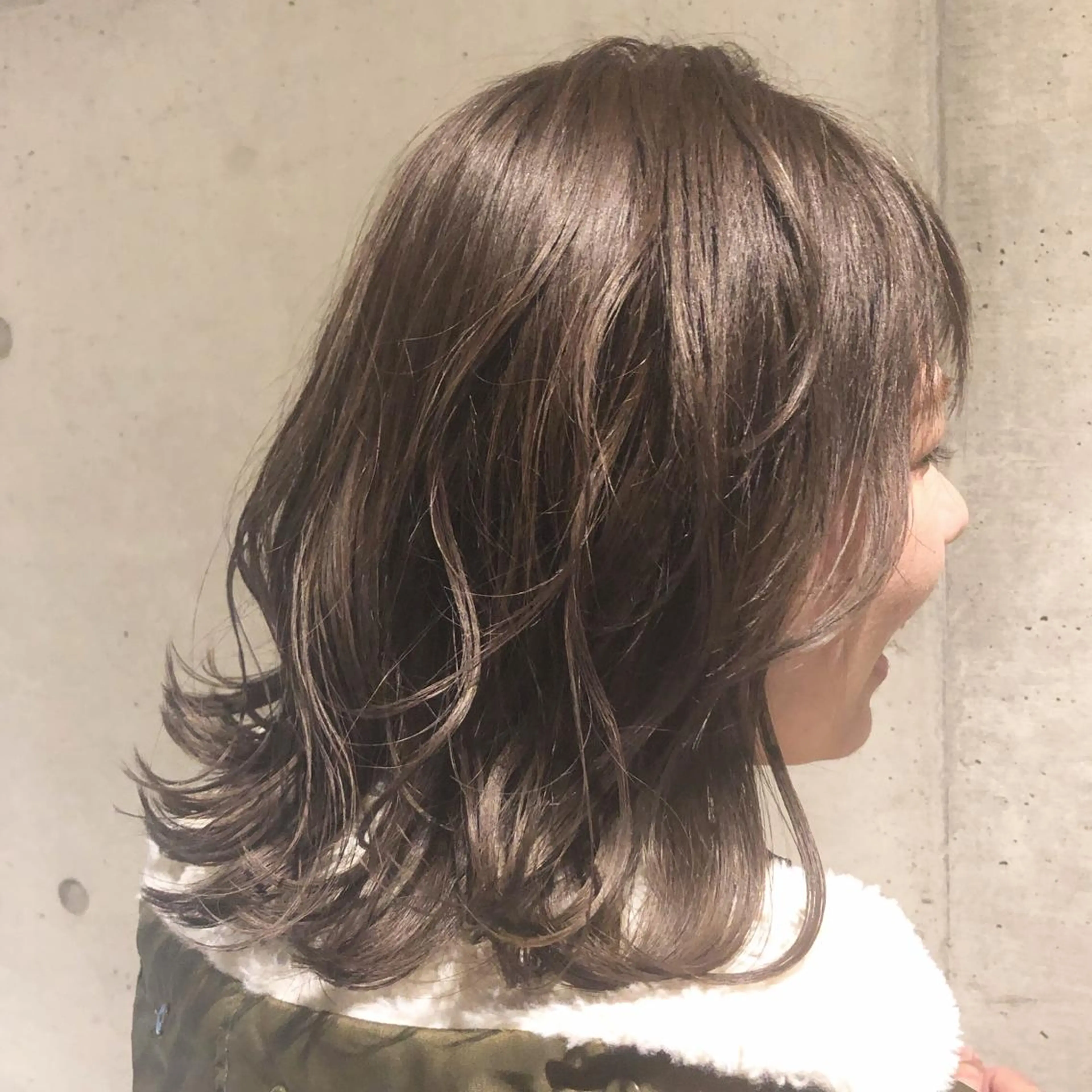 ミディアム カラー 髪質改善サロン 梅田/ヨナミネのヘアスタイル