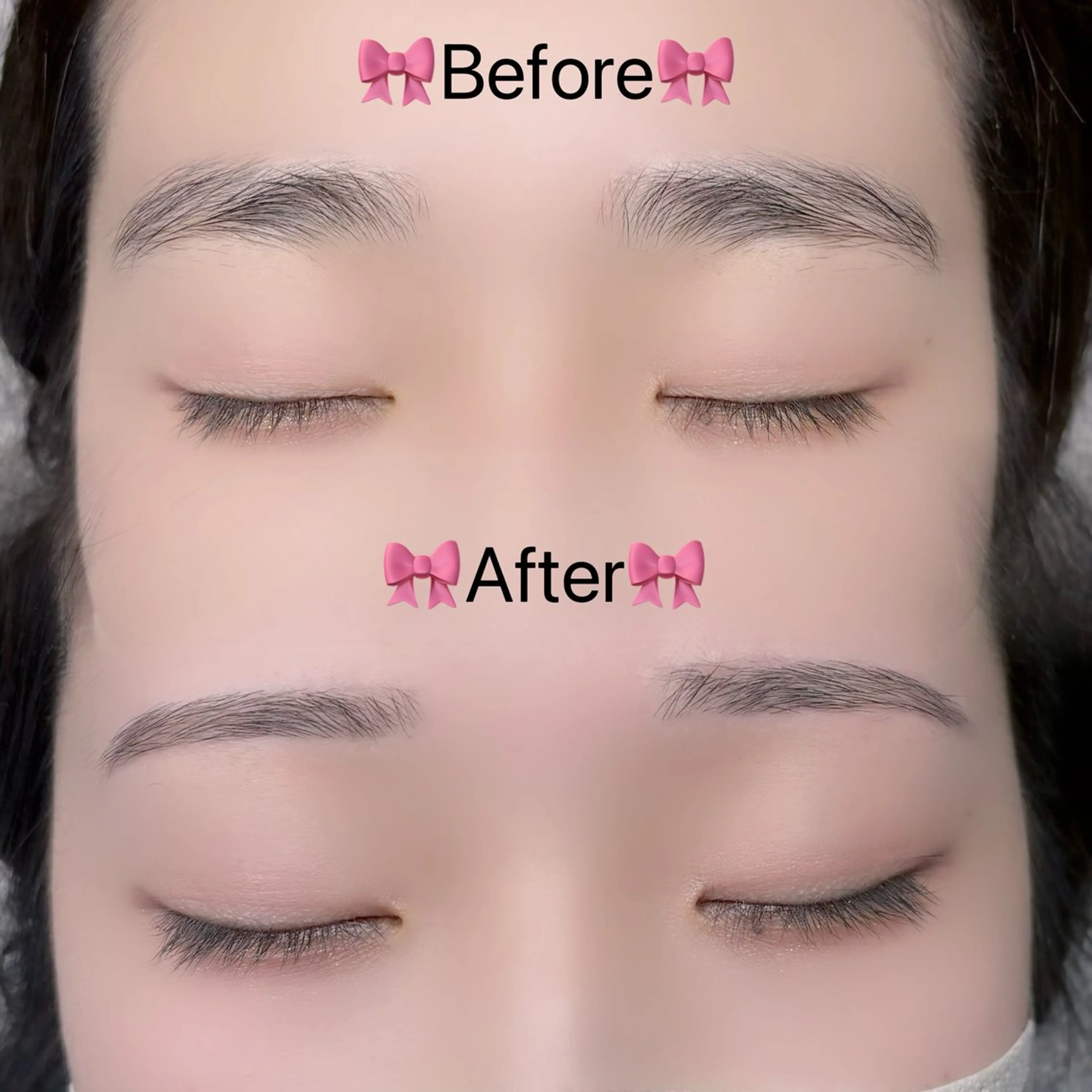 【レディース限定👱🏻‍♀️】美眉スタイリング➕間引き➕眉メイク付きの写真