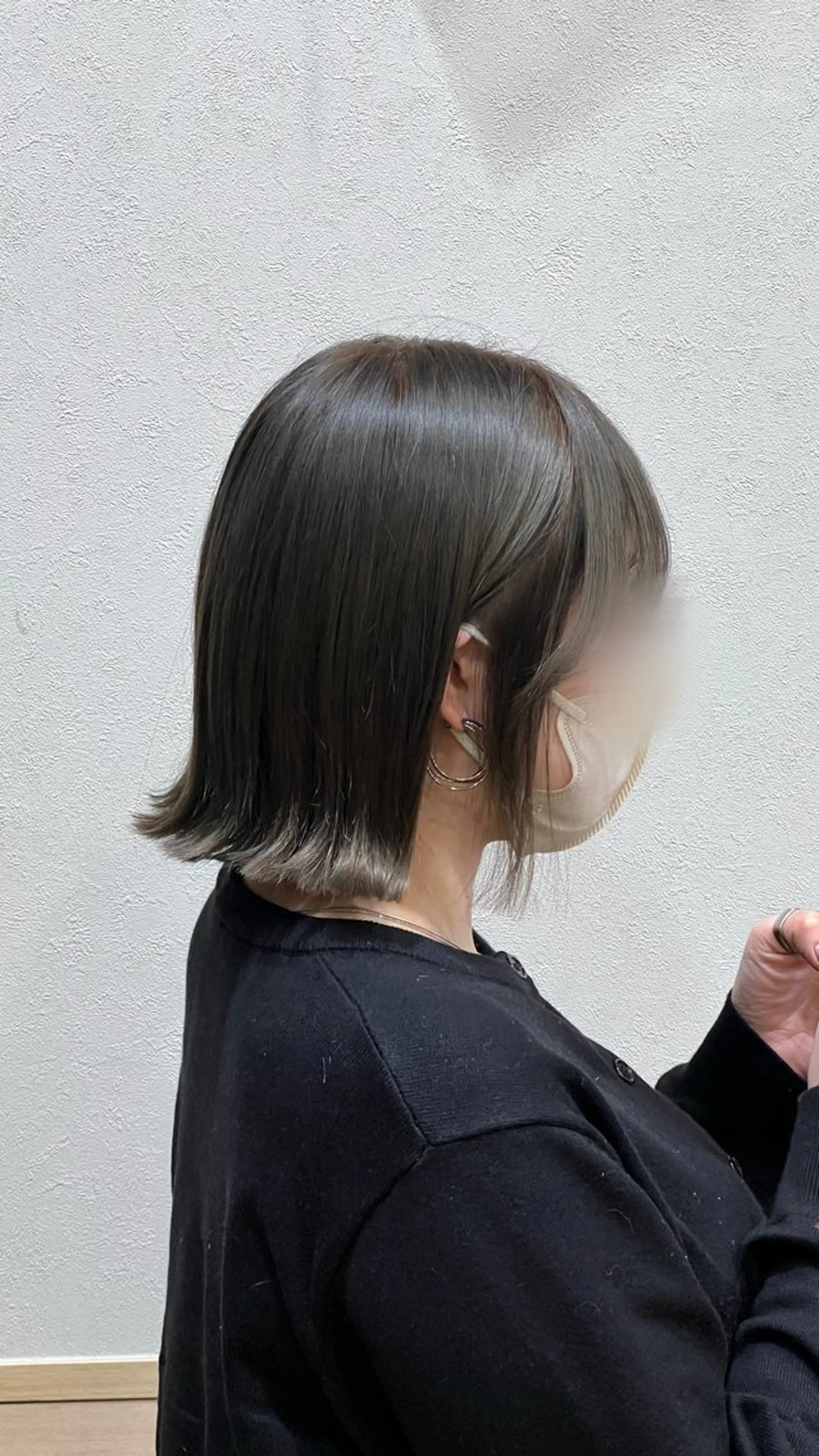 カラー ブリーチ 透明感カラー カット ヘアカラー トリートメント 山口 玖瑠美のヘアスタイル