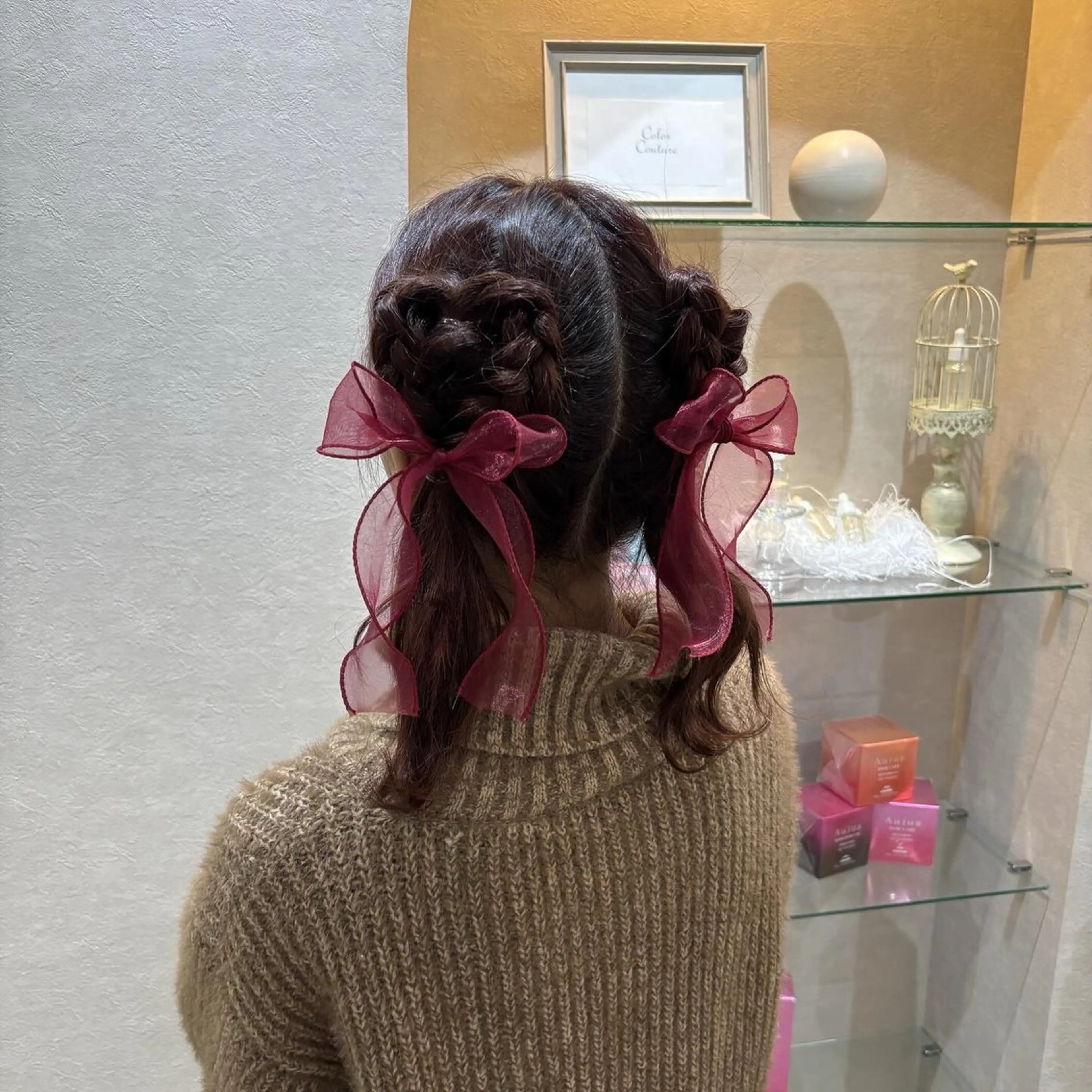 セミロング 🫧aika/大宮 /暖色系カラー🫧のヘアスタイル