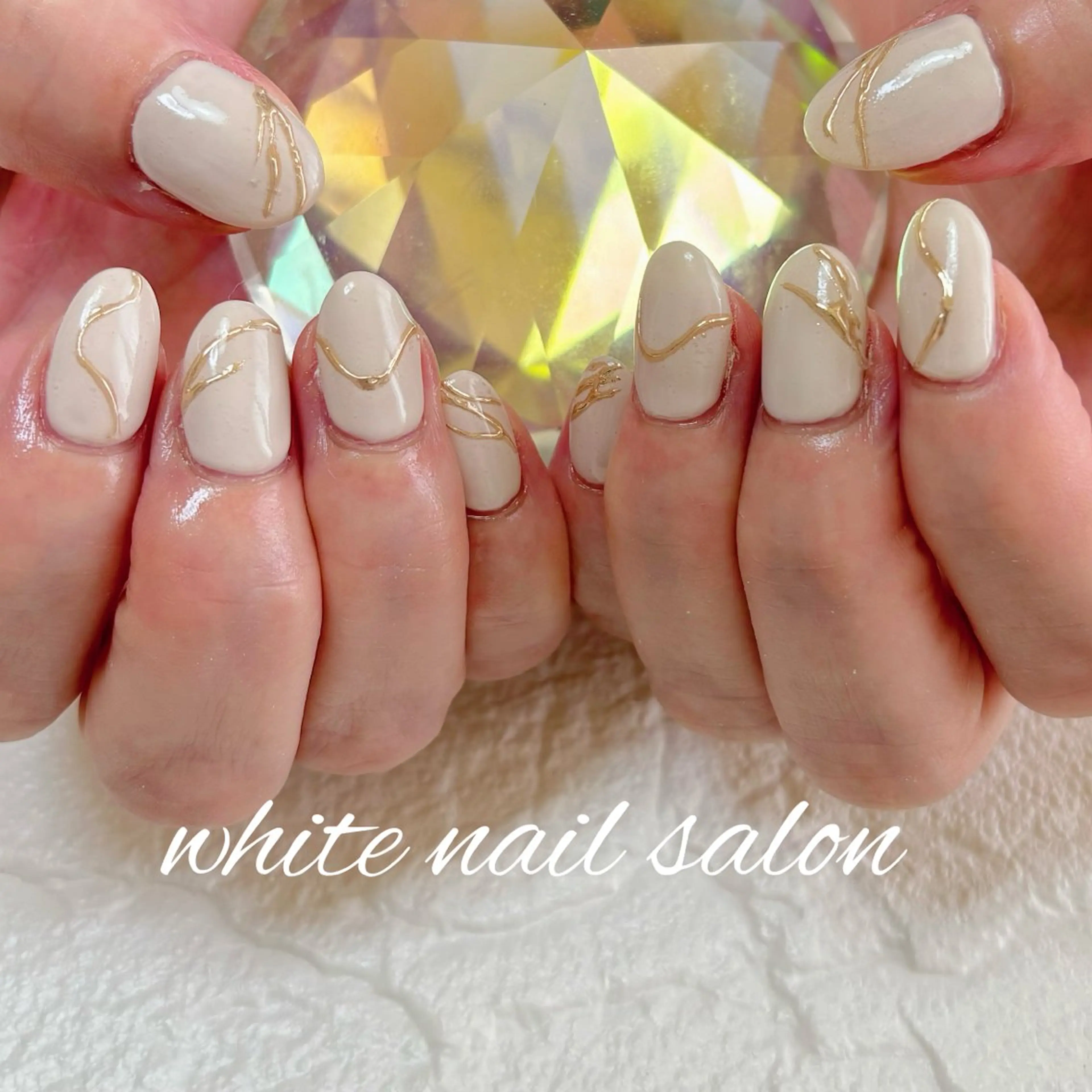 ネイル フットネイル ハンドネイル white nail salonのネイルデザイン