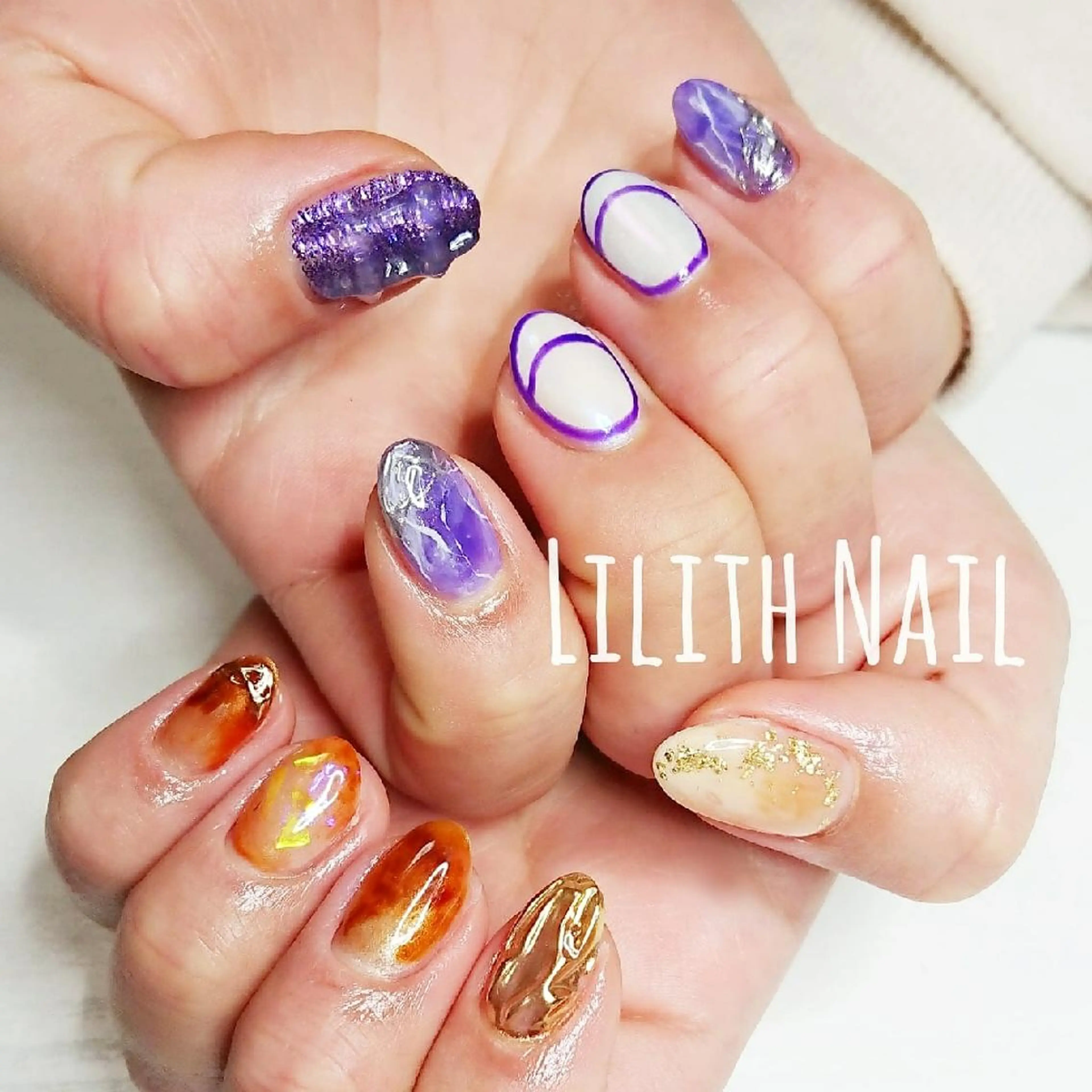 ネイル ハンドネイル Lilith Nailのネイルデザイン