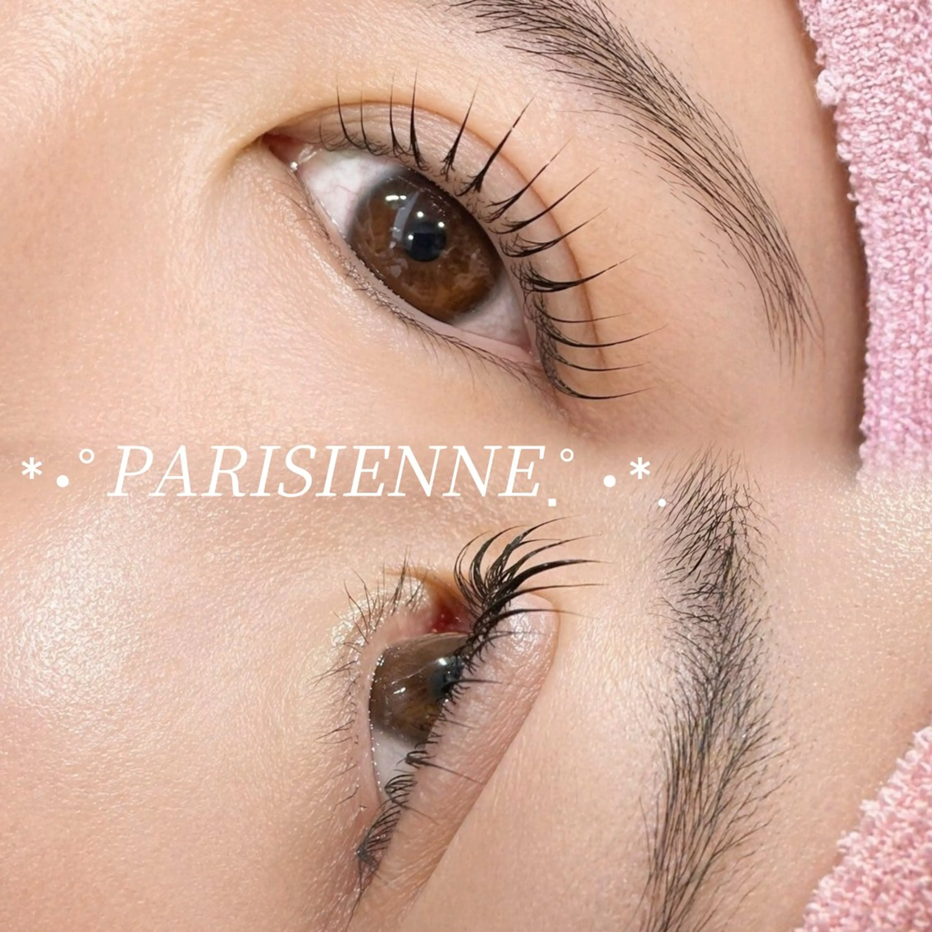 マツエク・マツパ パリジェンヌラッシュリフト マツパ 富口 桂のマツエク・マツパデザイン