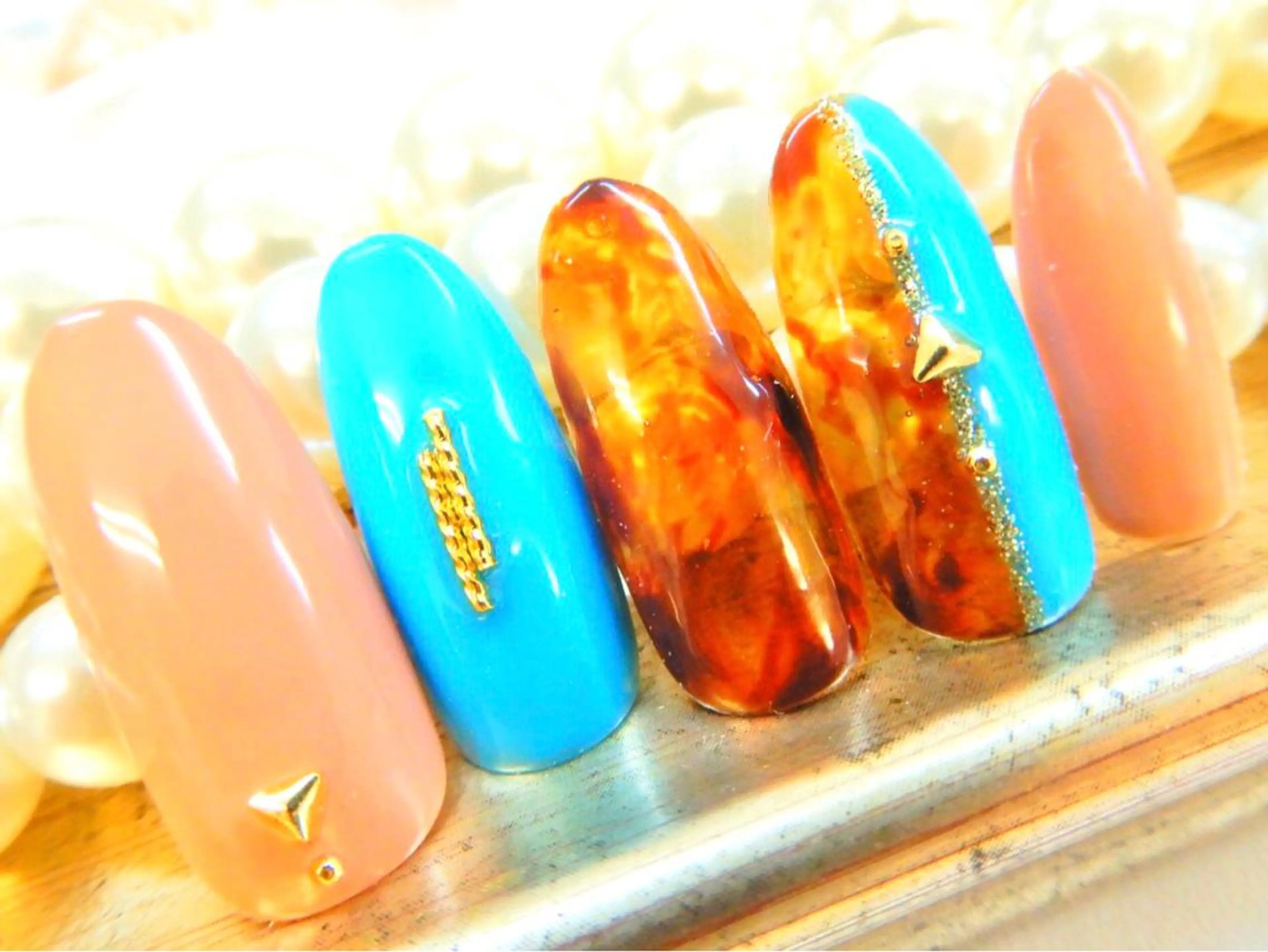 ネイル ジェルネイル ソフトジェル Dolce.Nail 柏店のネイルデザイン