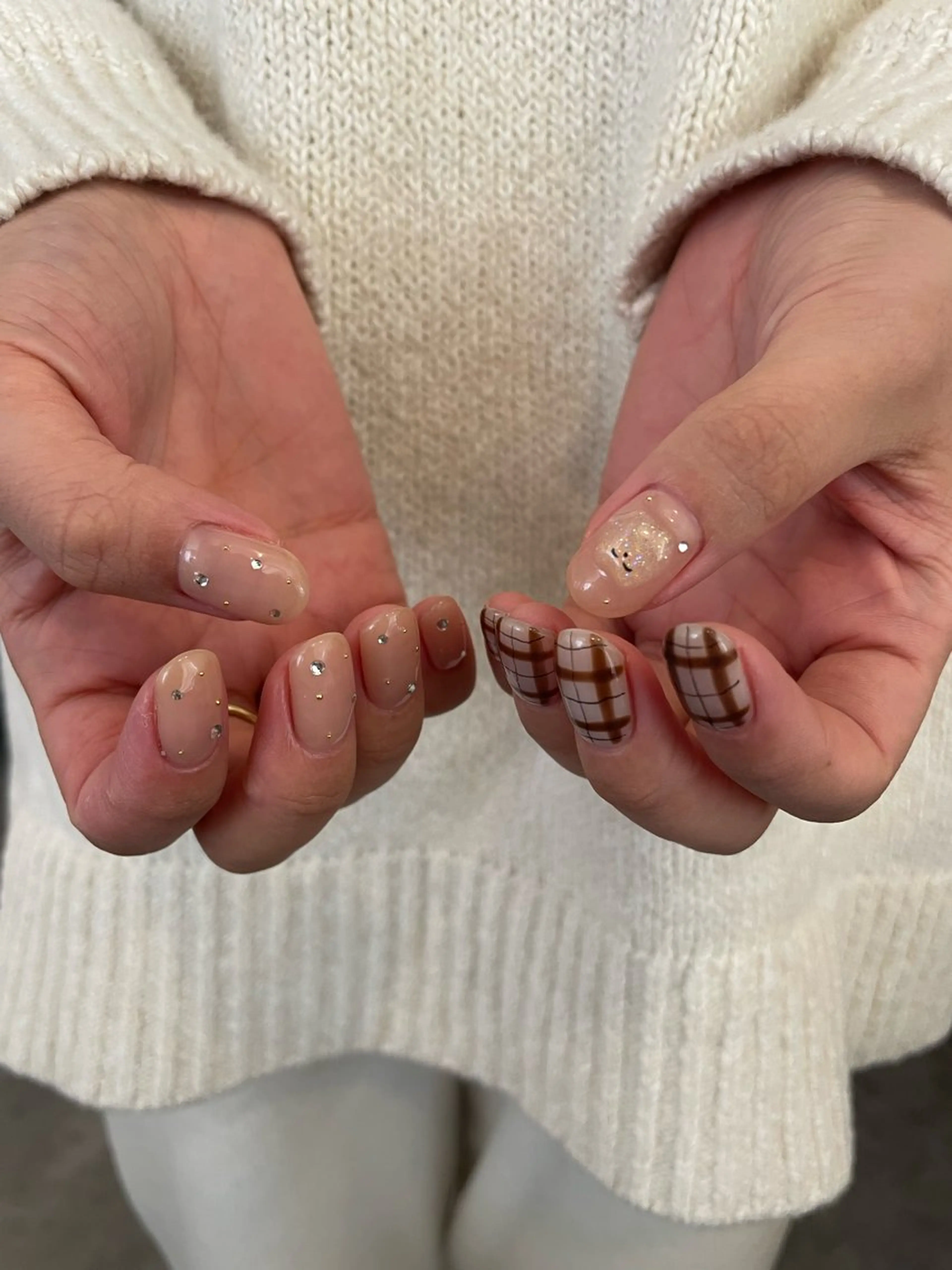 ネイル キラキラネイル ハンドネイル roof nailのネイルデザイン