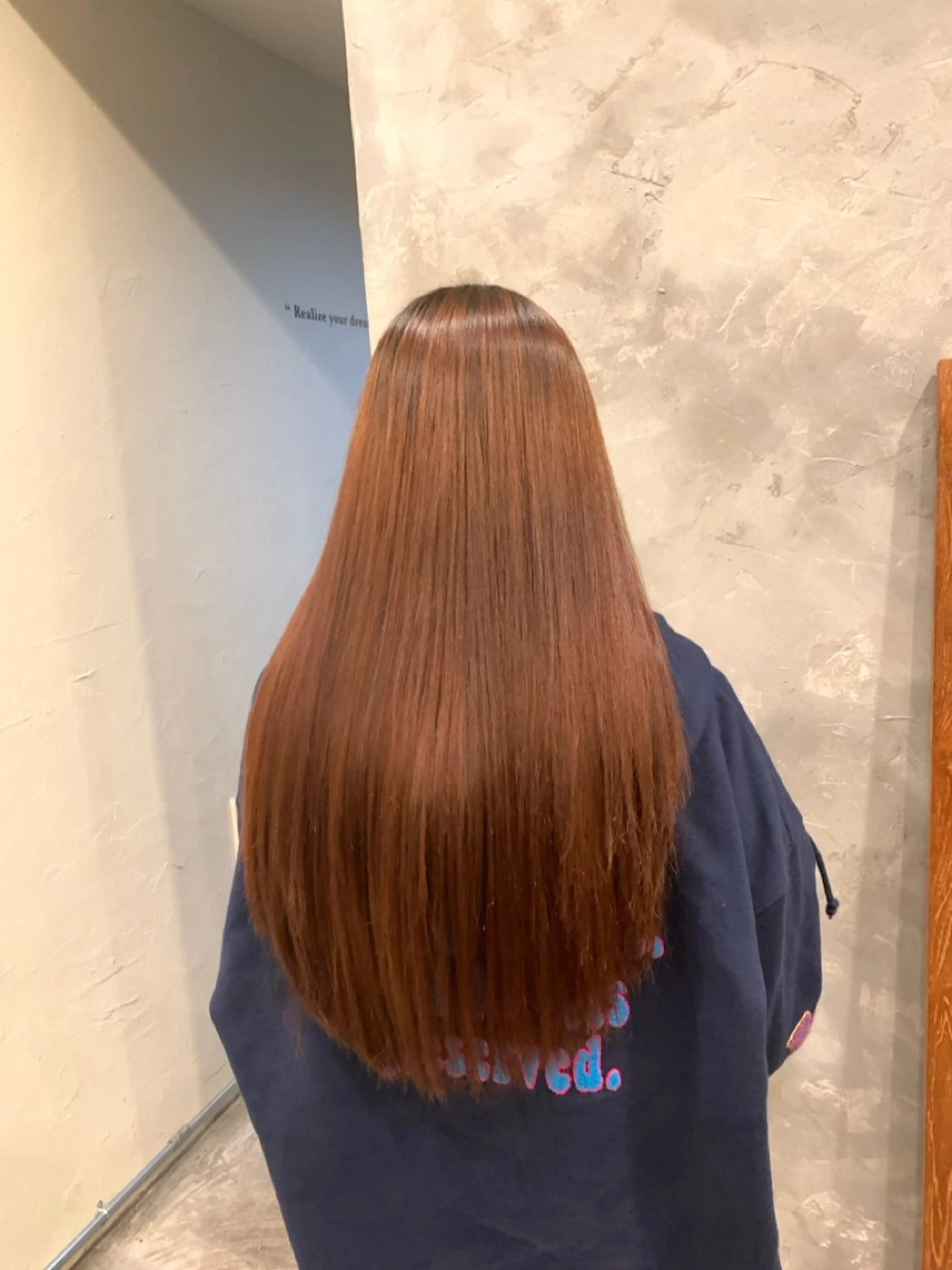 ロング パーマ ストレートパーマ BLUCK所属・優衣 /山形/ BLUCKのヘアスタイル