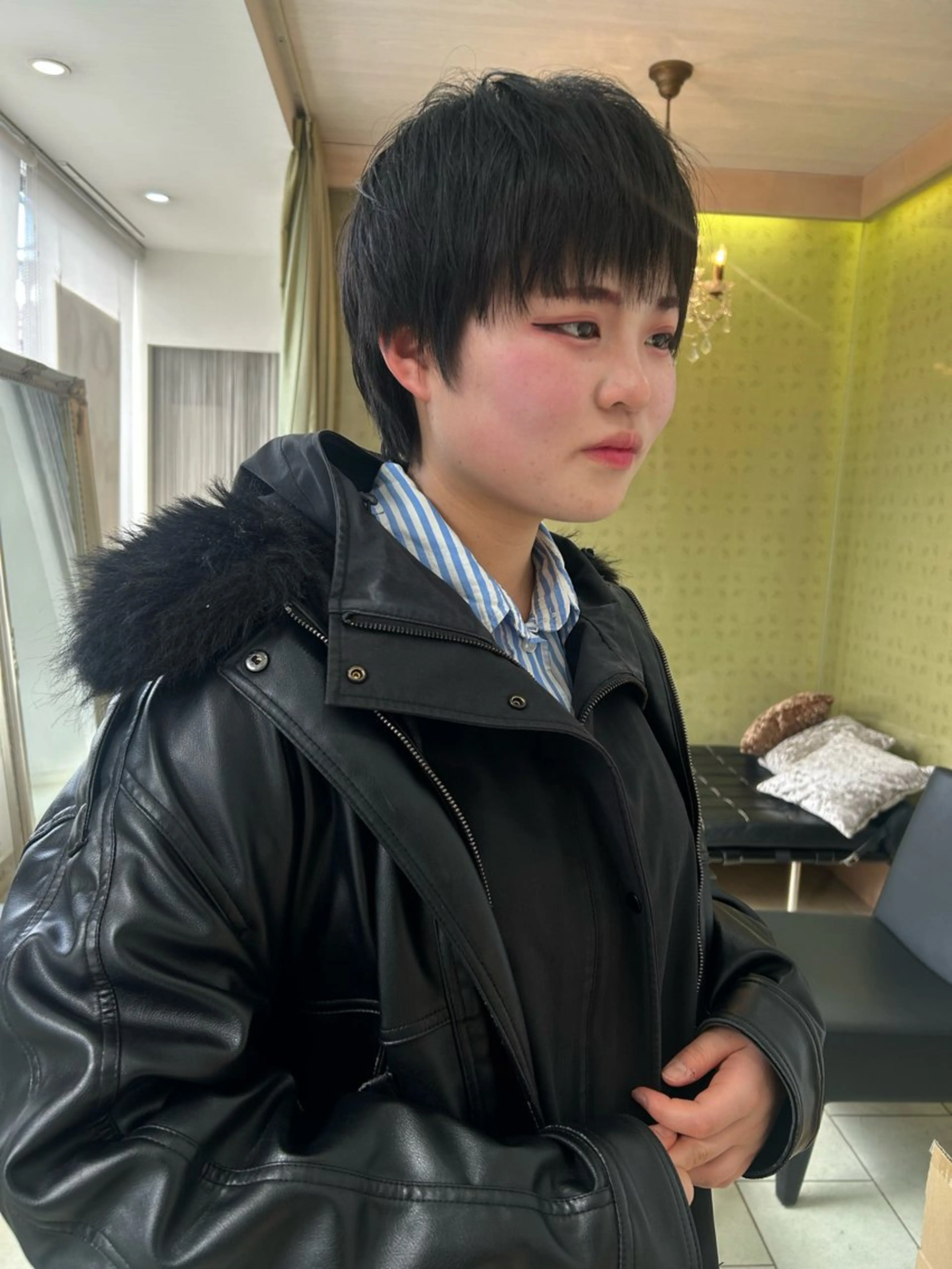 ショート カット 似合わせパーマ/ メンズパーマ/しゅうのヘアスタイル