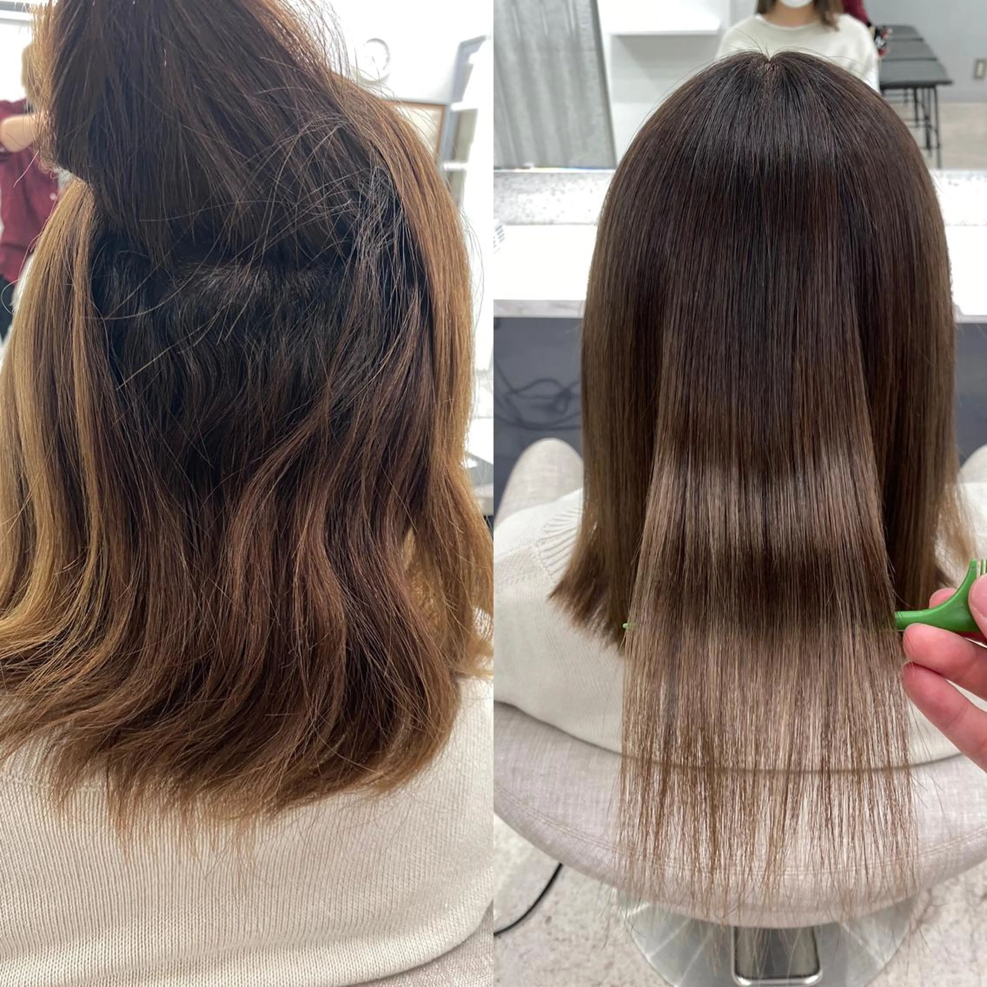 ショート カラー パーマ ヘアアレンジ メンズ キッズ ネイル マツエク・マツパ レイヤーカット/ 髪質改善/羽柴りくのヘアスタイル