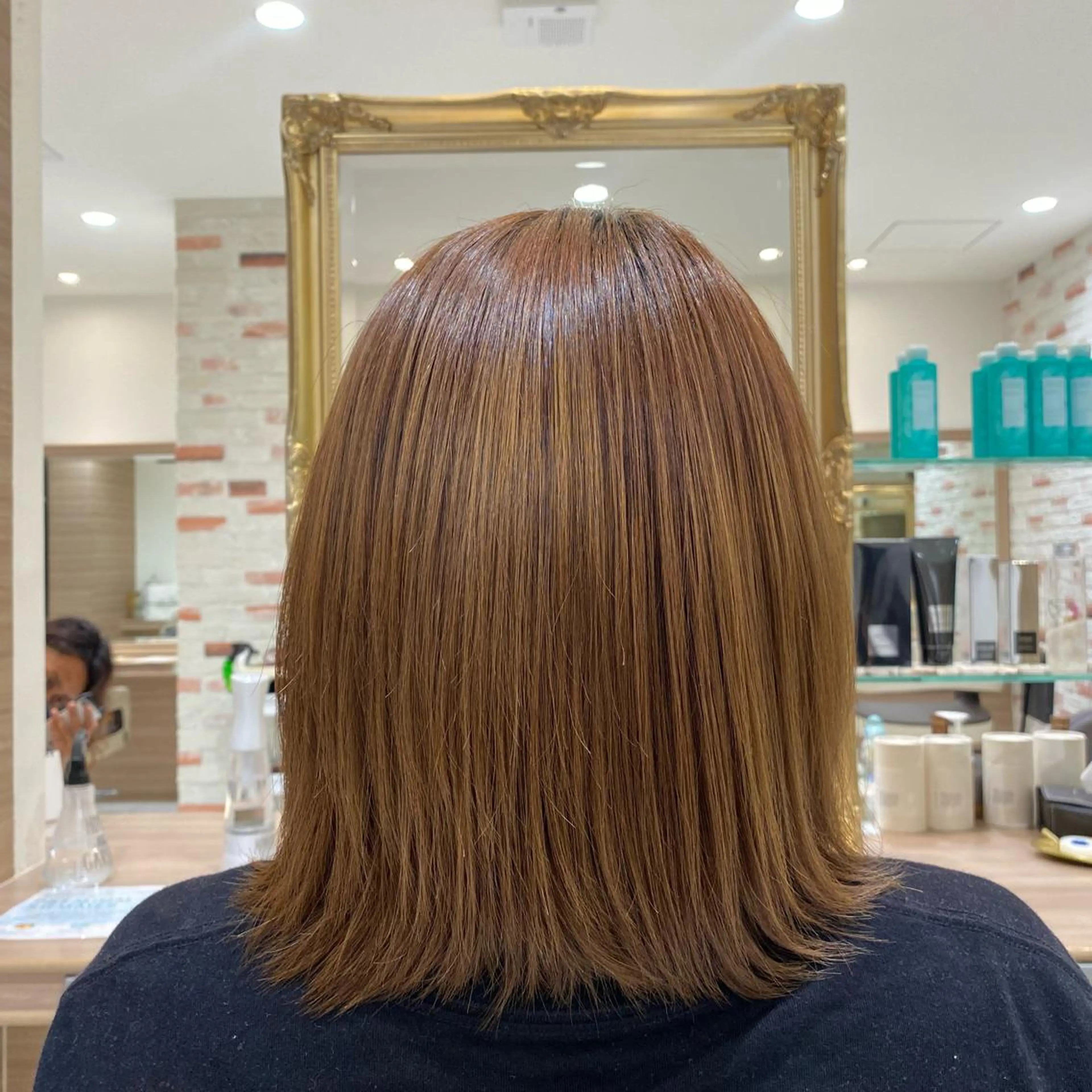 ミディアム トリートメント ✨美髪／縮毛矯正 講師 ／塚田健✨のヘアスタイル