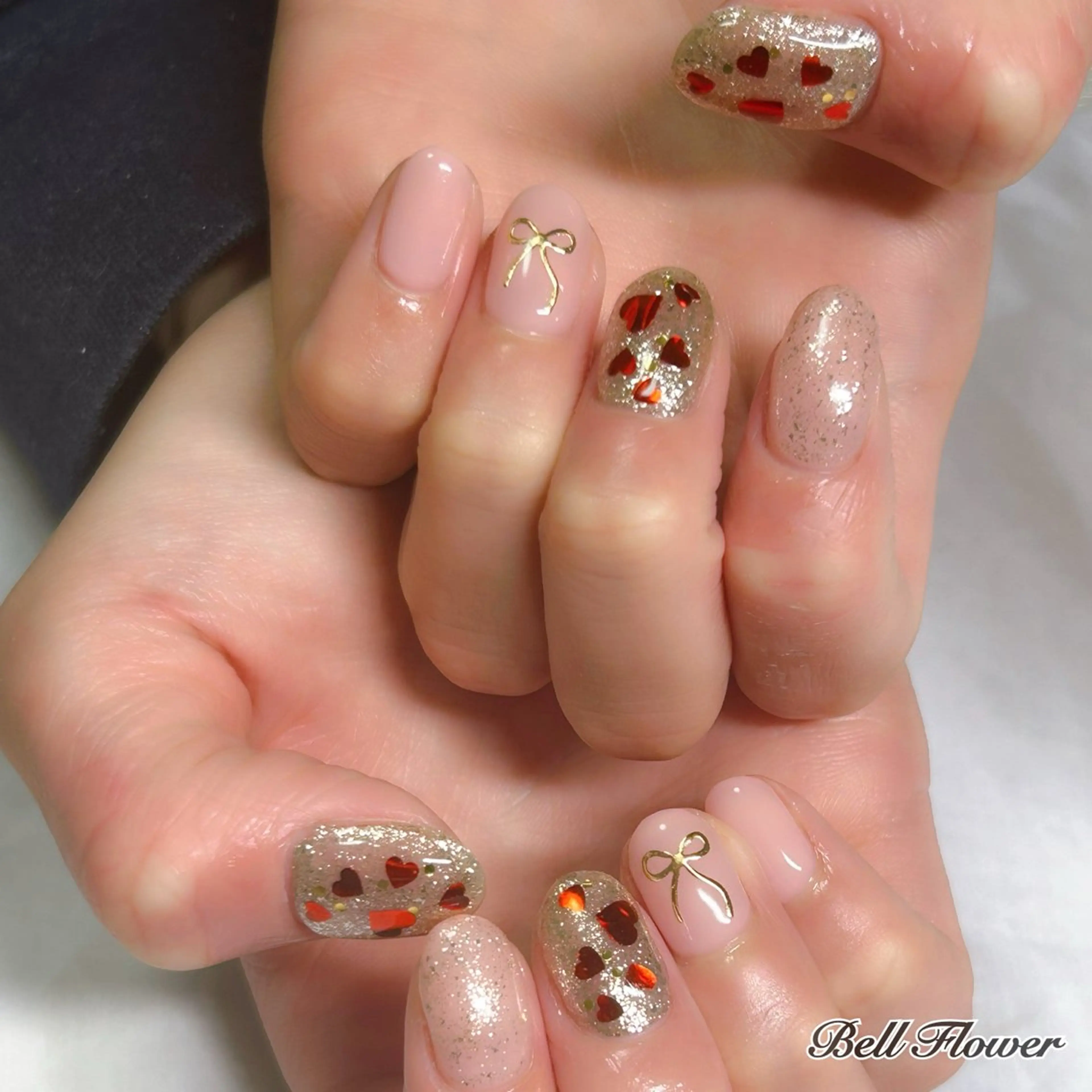 ネイル Bell Flowerのネイルデザイン