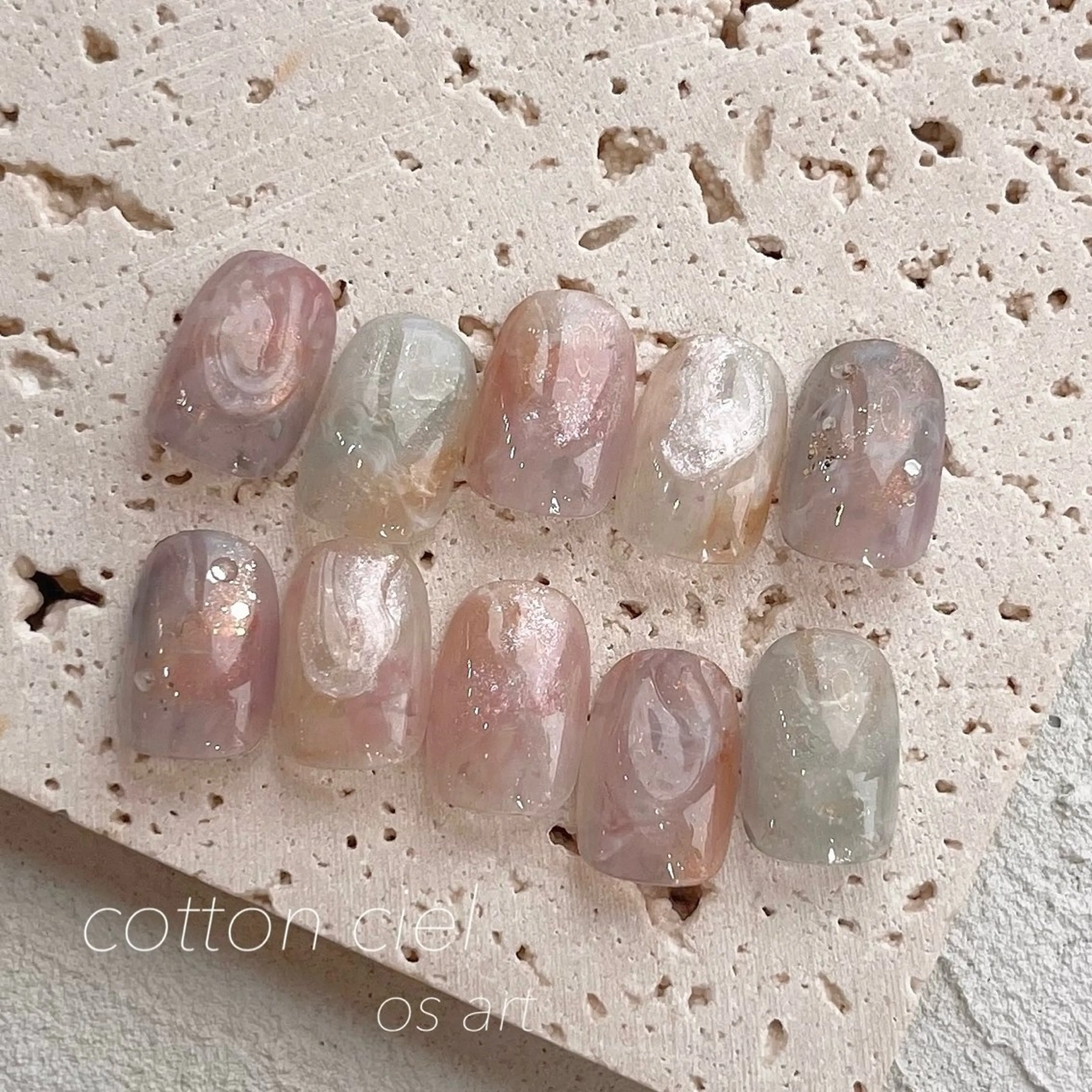 ネイル アートネイル ハンドネイル hakata ニュアンスネイル𓍯のネイルデザイン