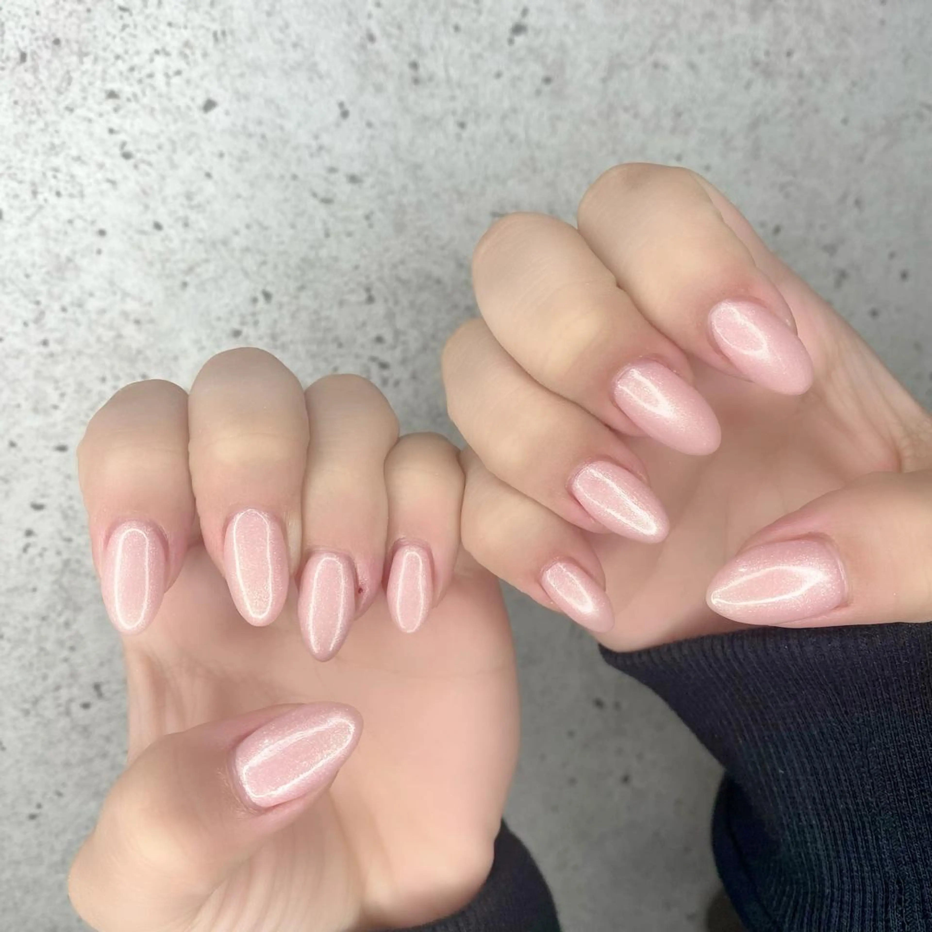 セミロング カラー パーマ ヘアアレンジ メンズ キッズ ネイル マツエク・マツパ アイブロウ ベージュカラー ピンクカラー ピンクベージュ カラーマツエク ナチュラル Salon Ｋのネイルデザイン