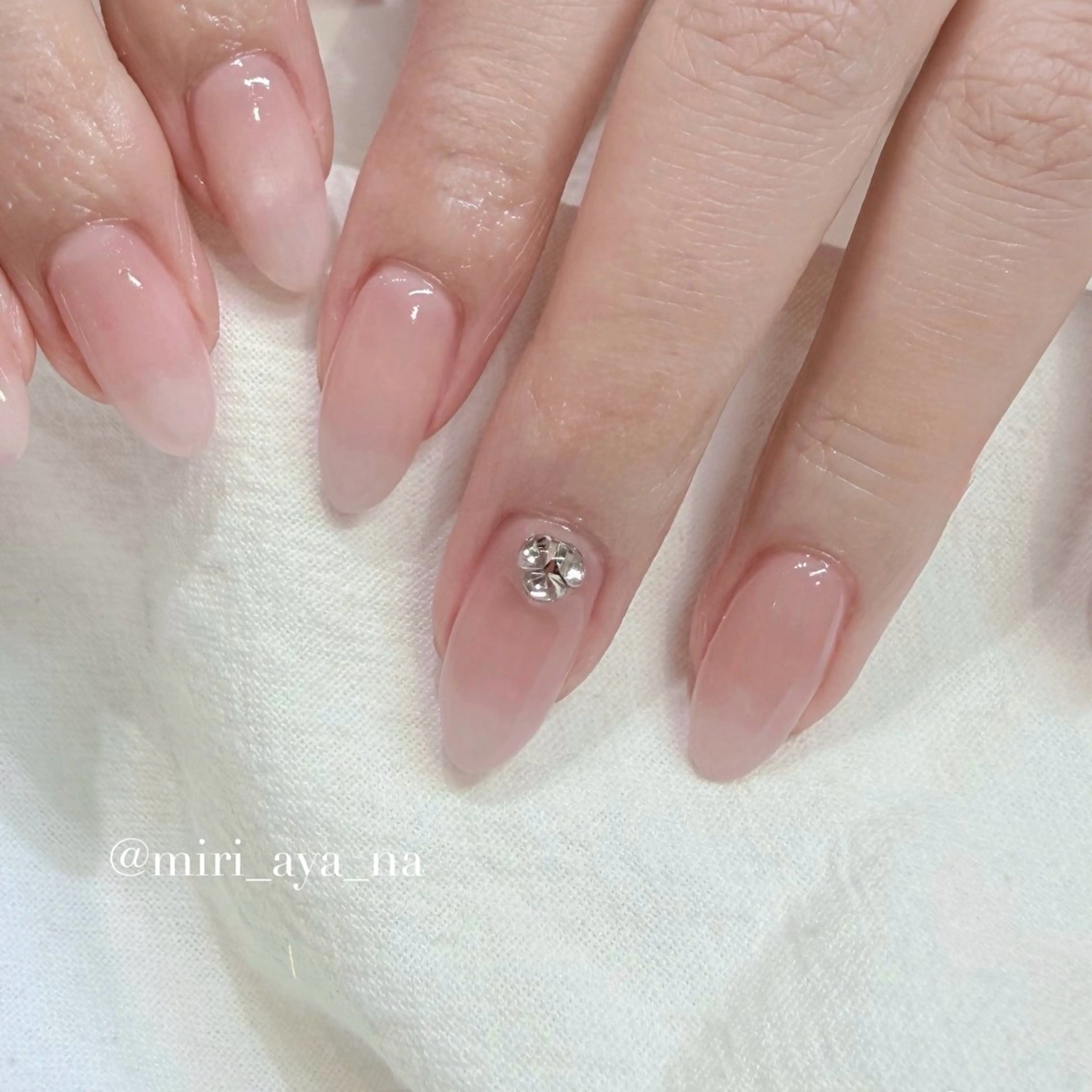 ネイル 新宿代々木/ちゅるん キレイめ/miriのネイルデザイン