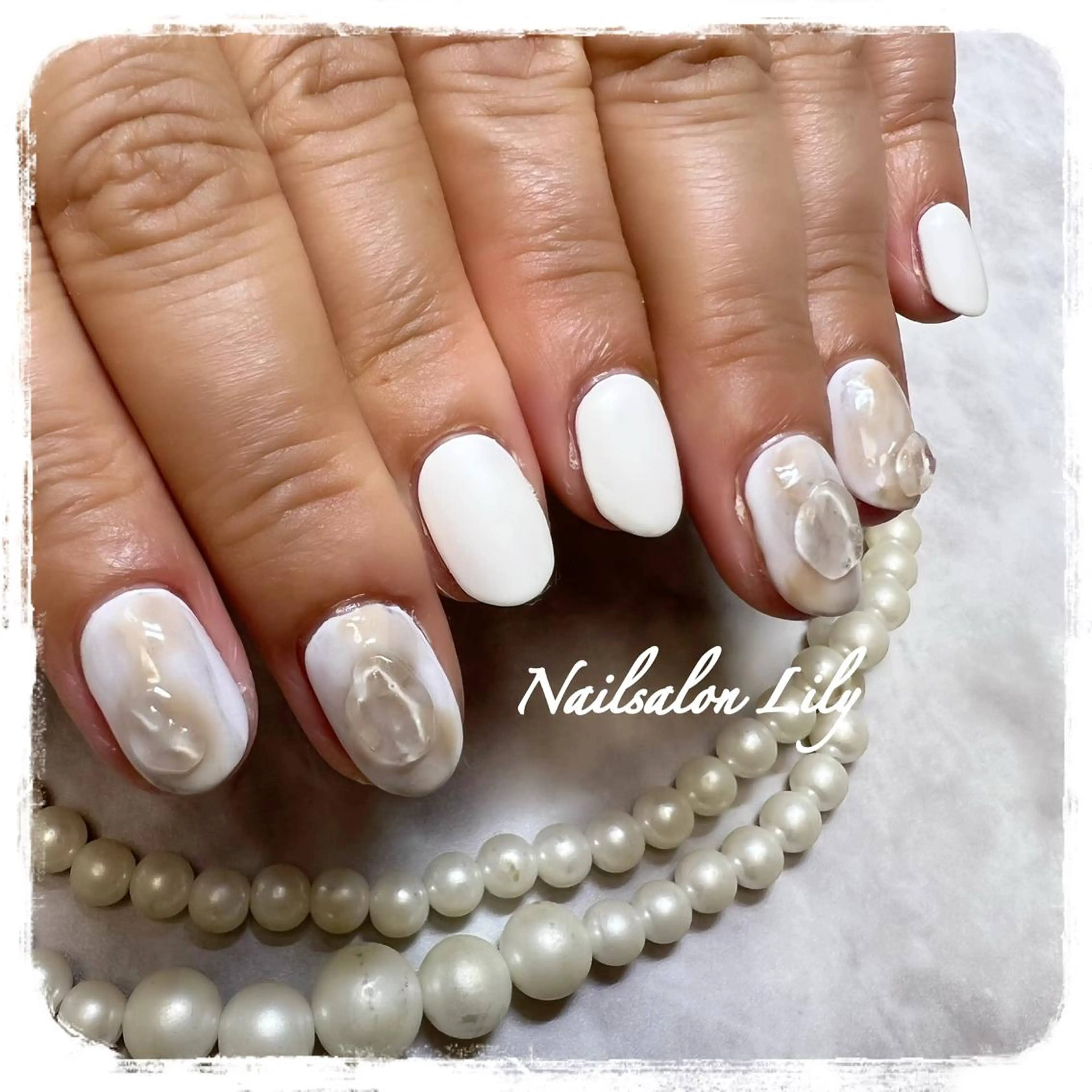 ネイル ハンドネイル Lily*nail 🌻Mii🌻のネイルデザイン