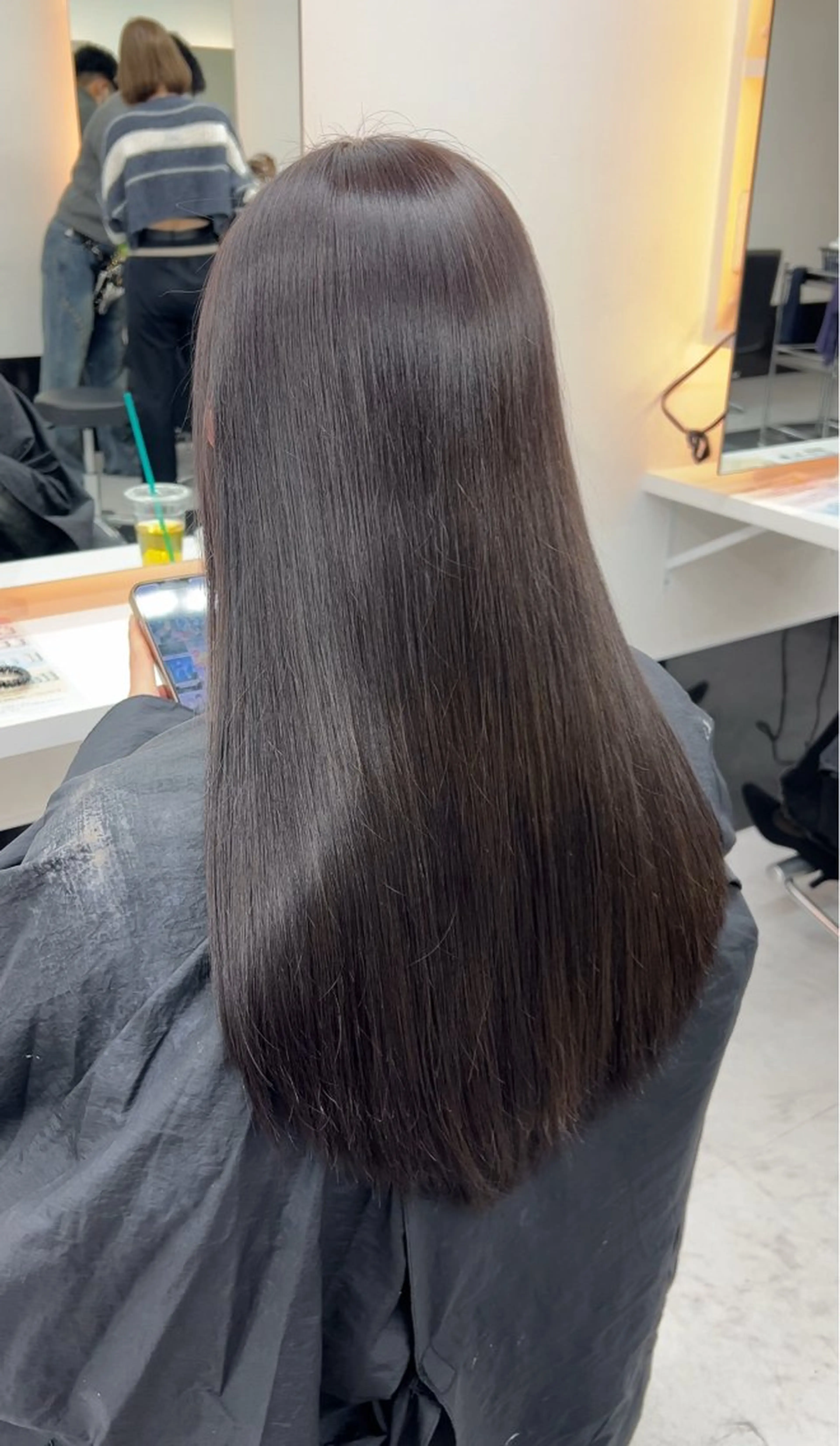 ロング カラー トリートメント GRAN LUSSO 【MIHARU】のヘアスタイル