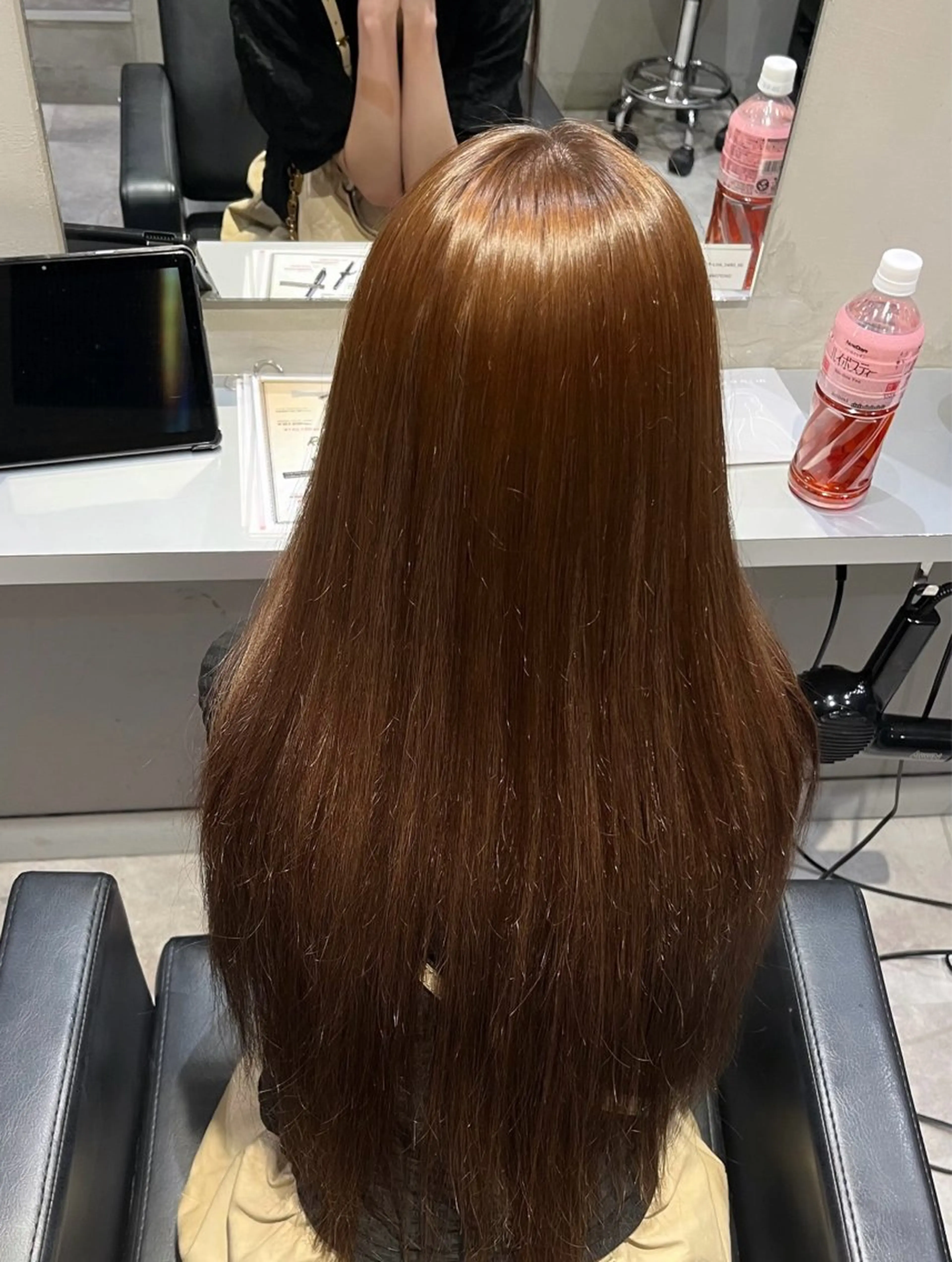 セミロング 🦋REISA🦋 エクステ×ハイトーンのヘアスタイル