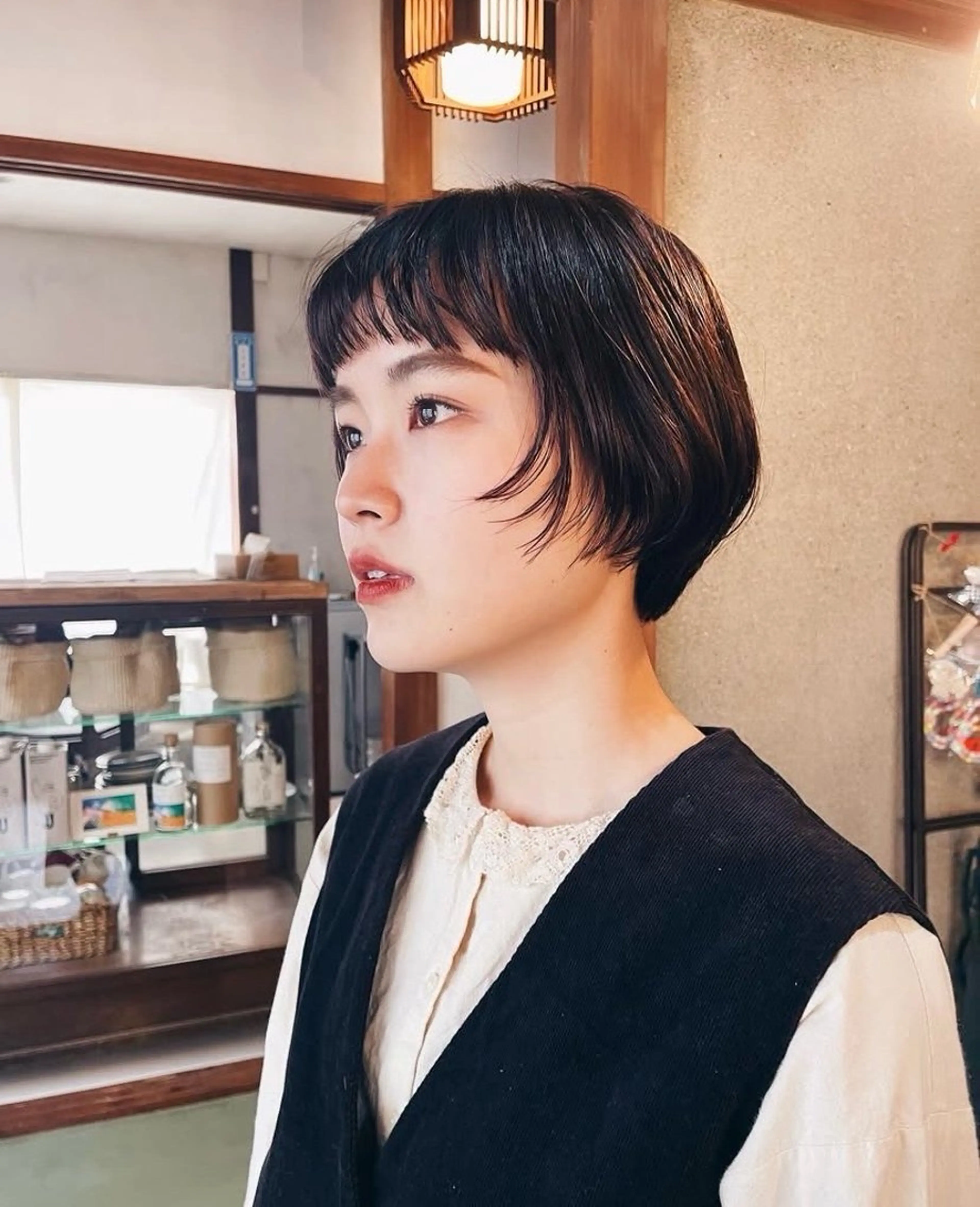 ショート レイヤーカット 🫧kotoneのヘアスタイル