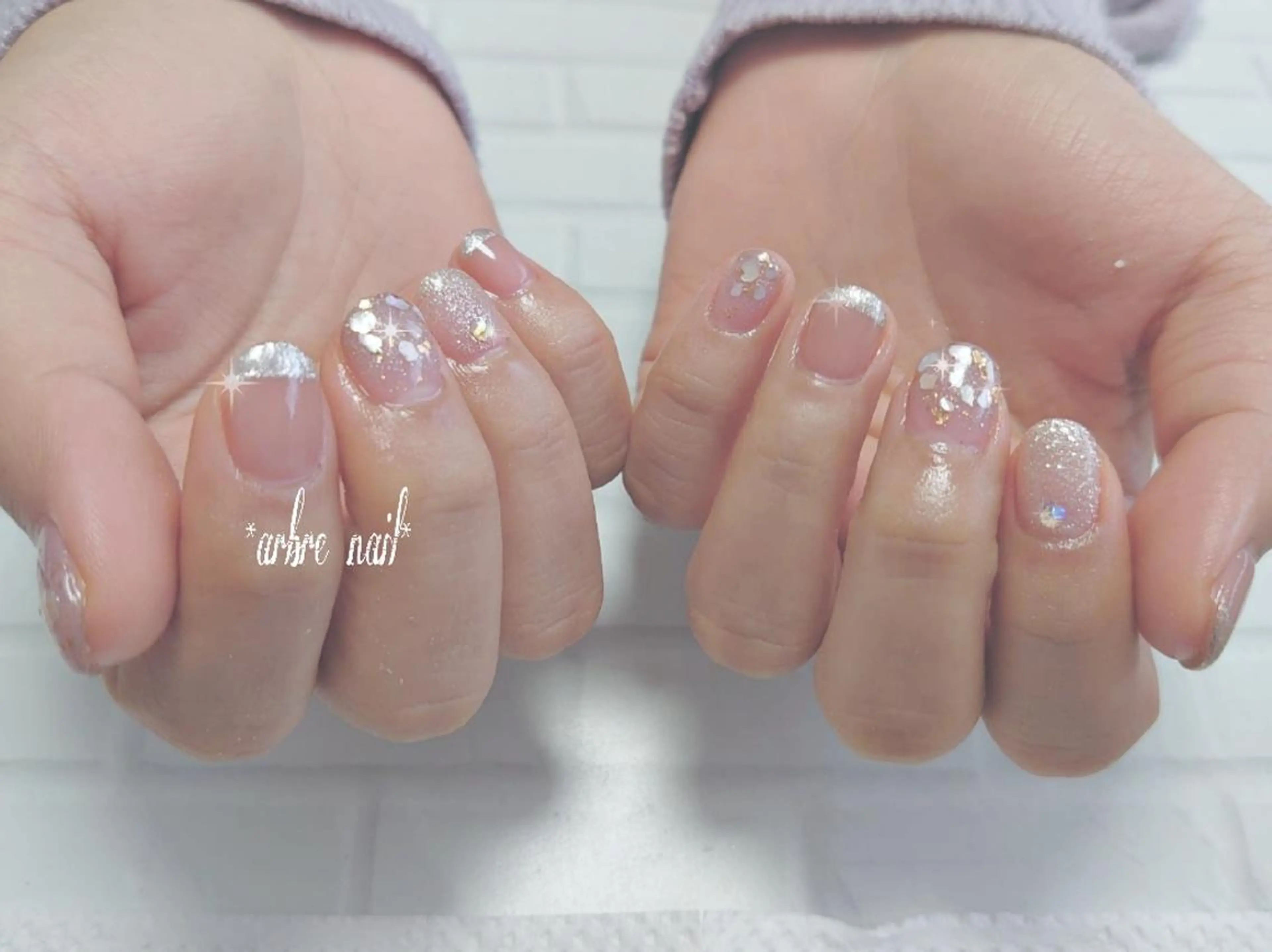ネイル *arbre nail*.アーブルネイル所属・✯.。 arbre nail 。✯.のネイルデザイン