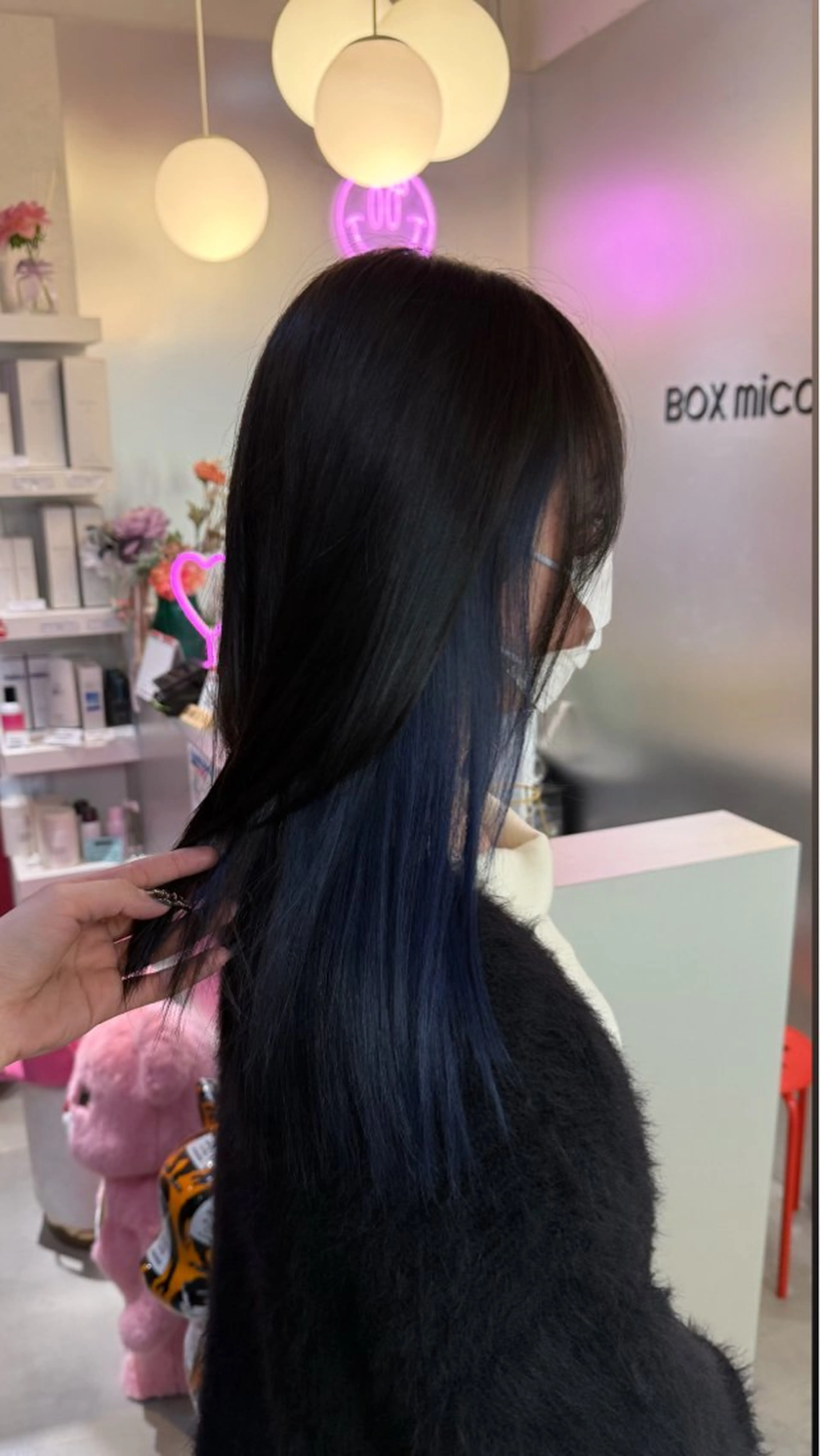 ロング カラー ヘアカラー Boxmico. / カカズ コトネのヘアスタイル