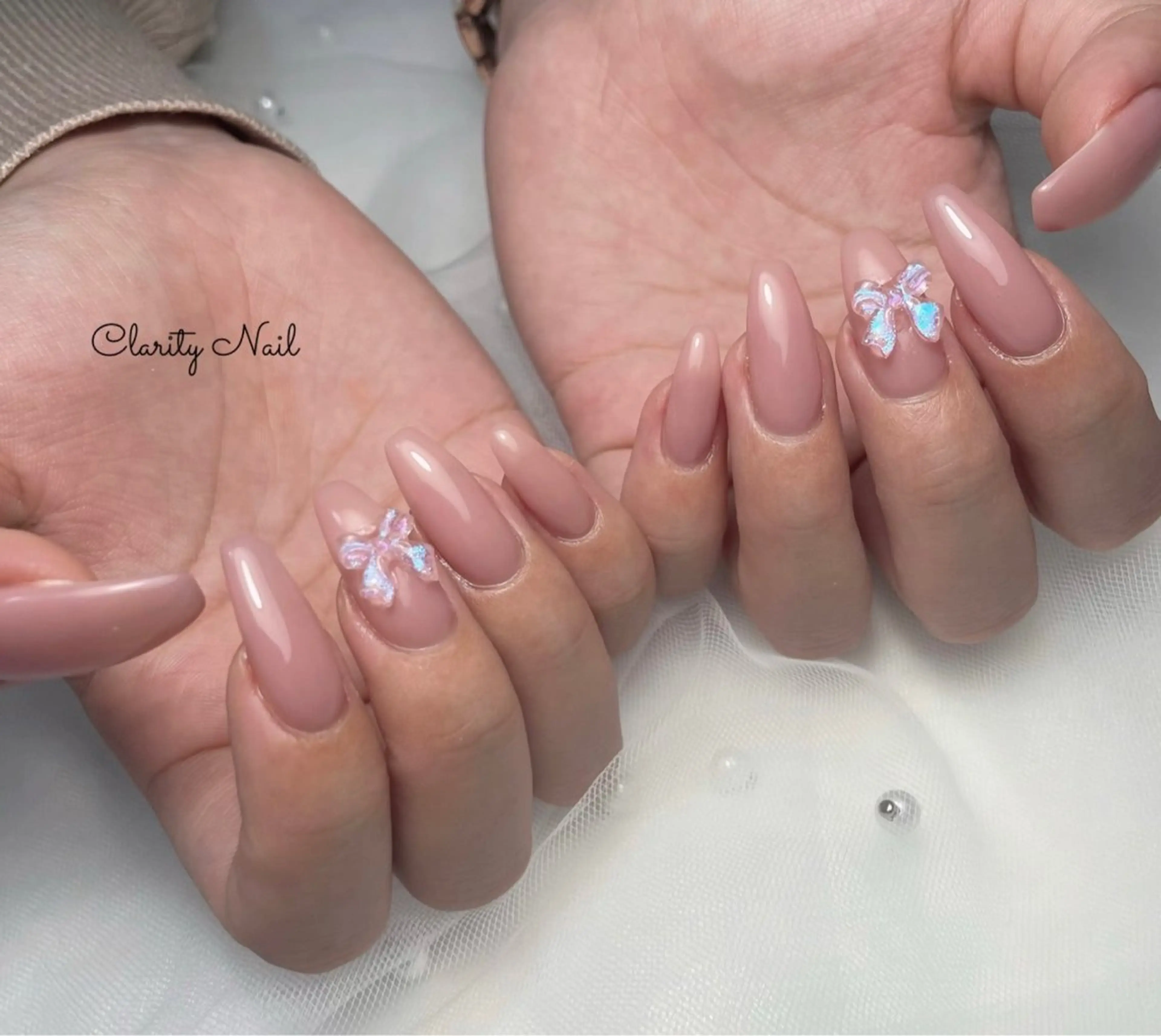ネイル ワンカラーネイル ハンドネイル Clarity Nailのネイルデザイン