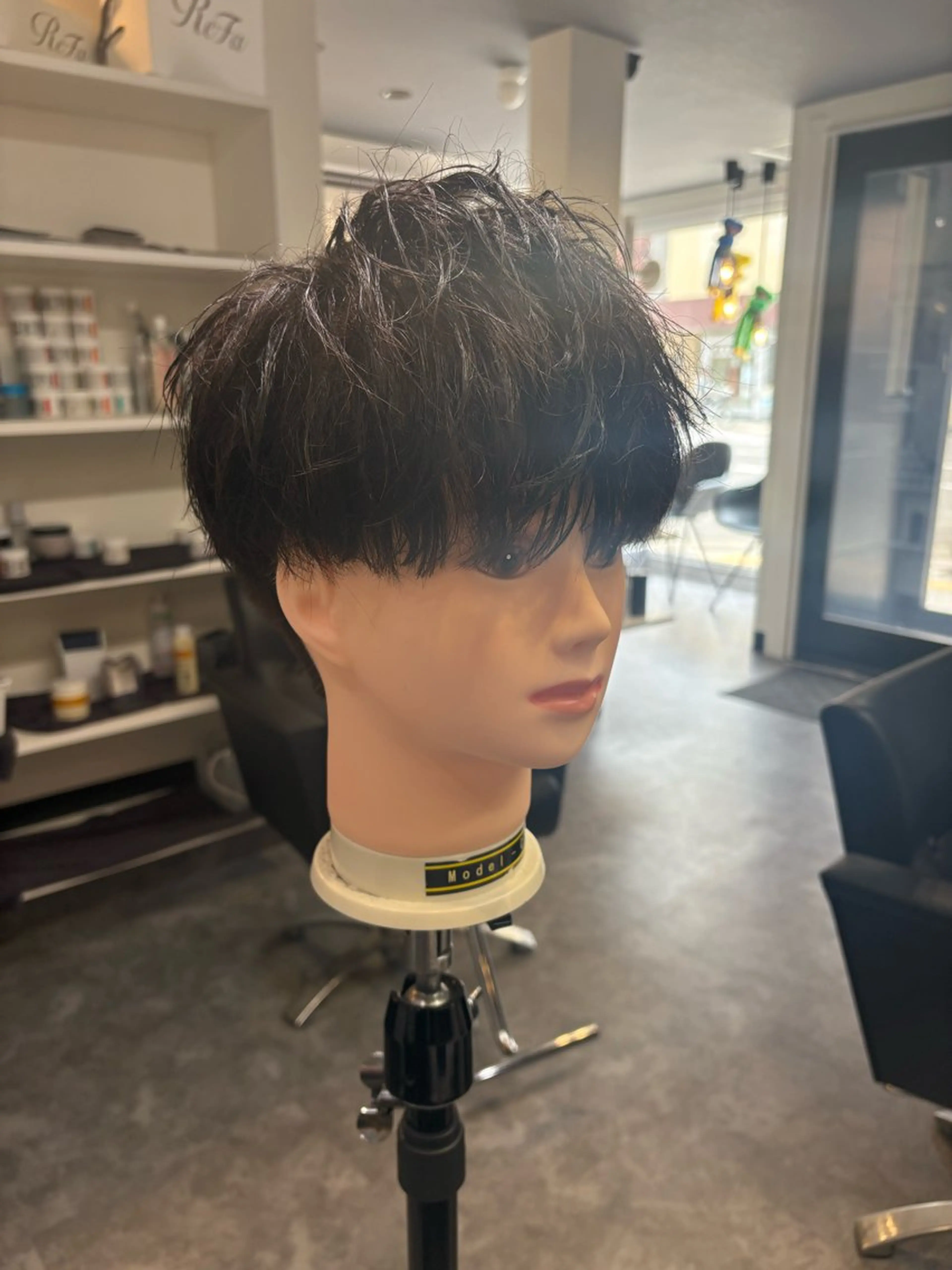 メンズ マッシュ メンズパーマ フェード限定募集 BRIGHT木村のヘアスタイル