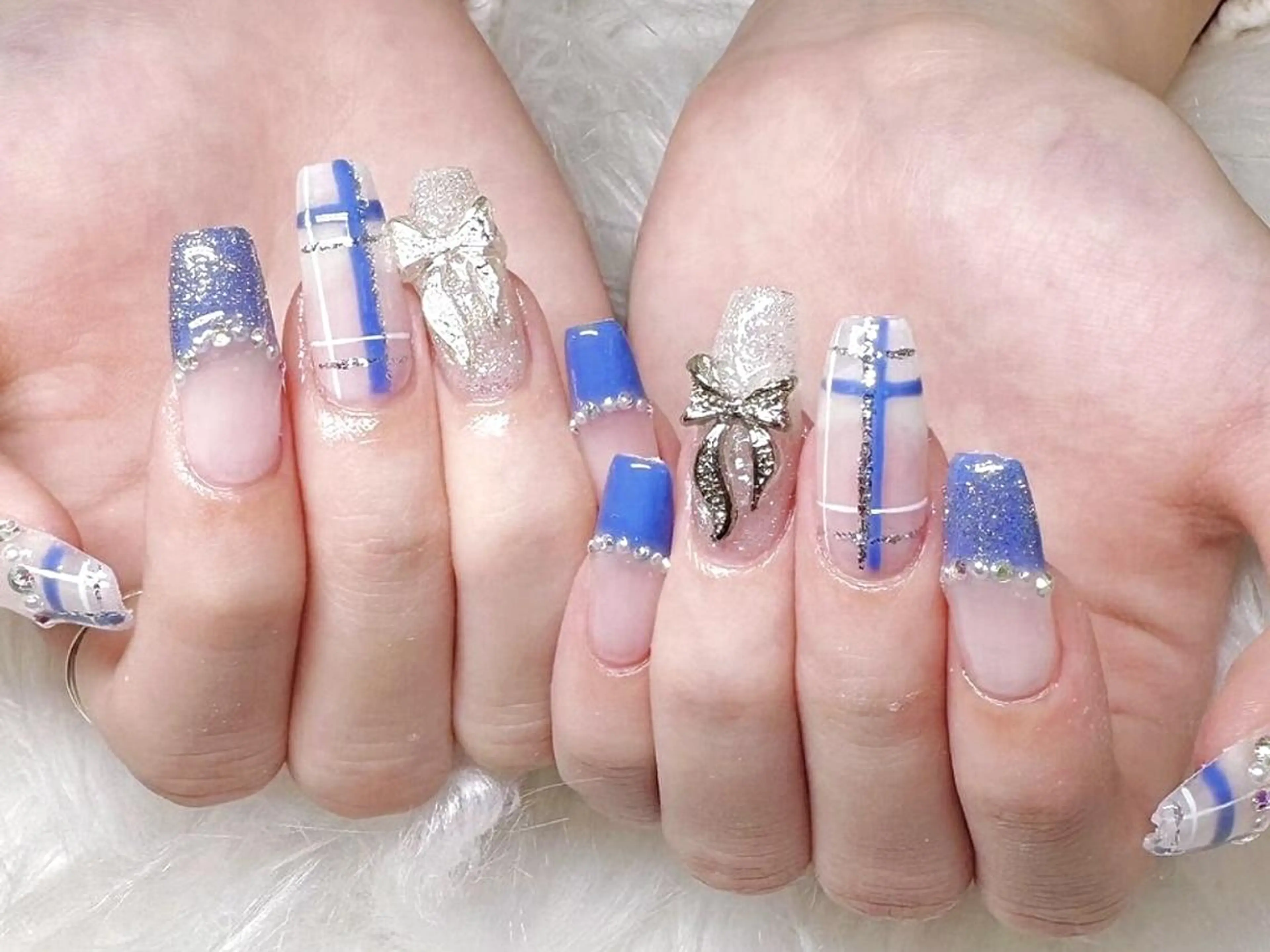 ネイル アートネイル 持ち込み 🦋y y Nail 🤍のネイルデザイン