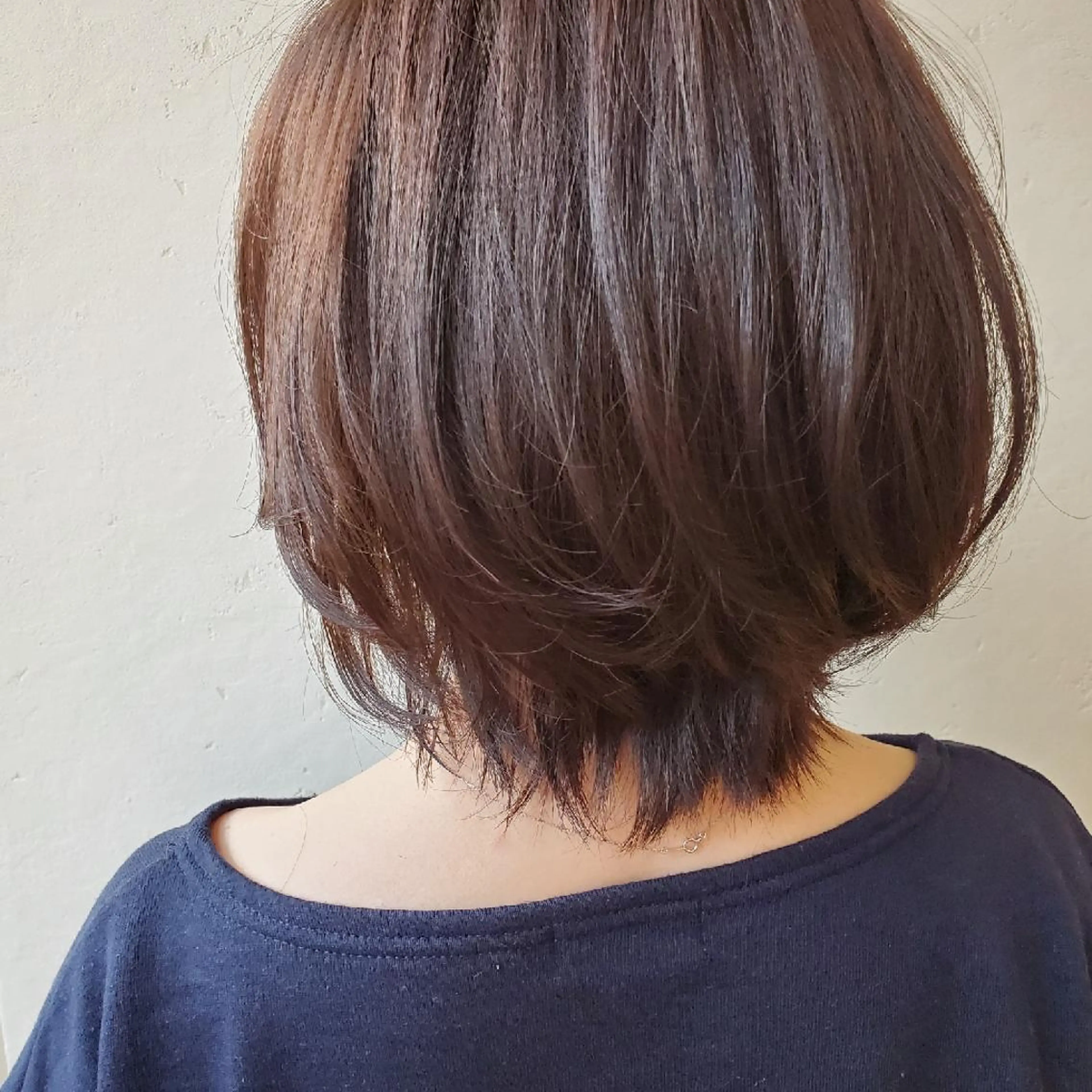 ショート カラー ばんの かすみのヘアスタイル