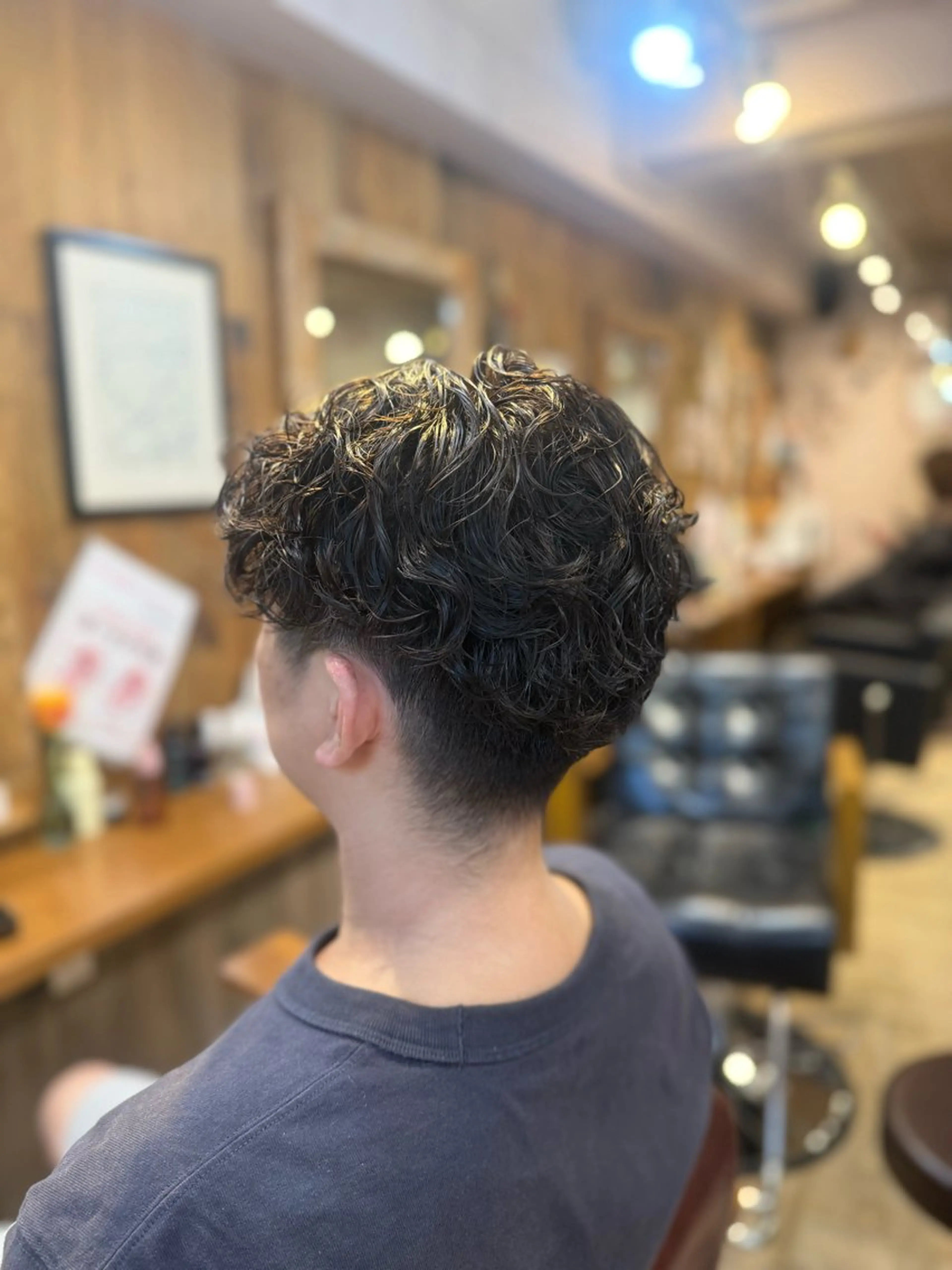 パーマ カット パーマ メンズ特化/代々木 上原🌳目黒まやのヘアスタイル