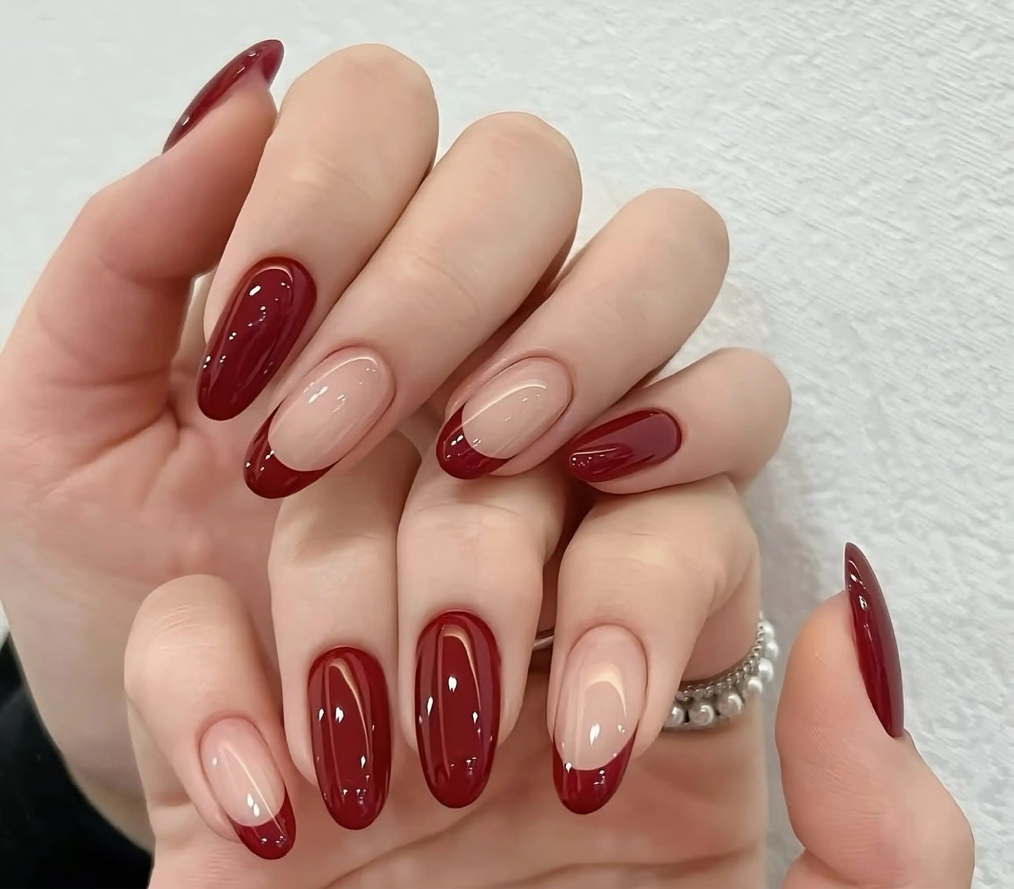 ネイル 韓国ネイル 持ち込み ニュアンスネイル ネイルチップ ハンドネイル TABI ANA.CHUOのネイルデザイン