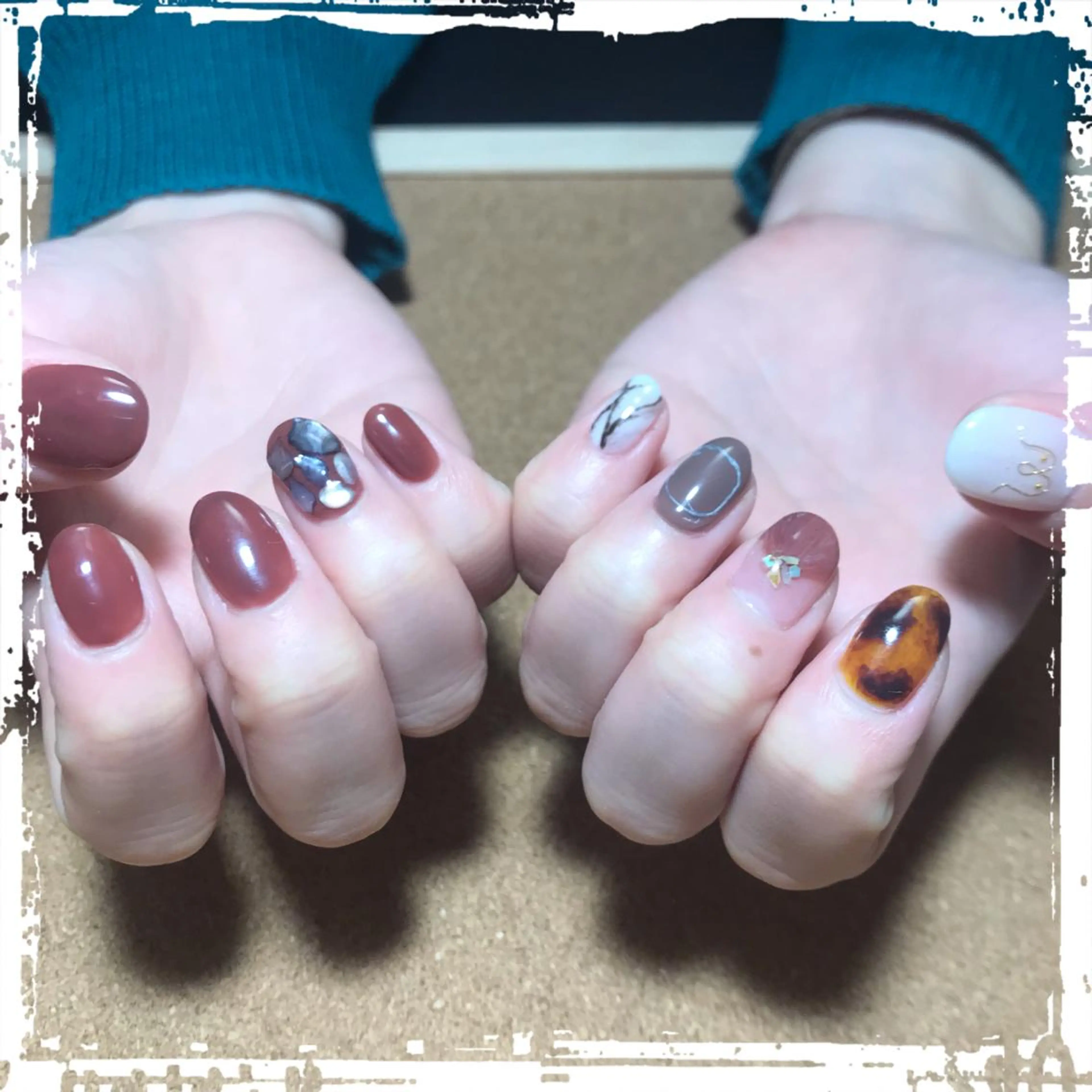 ネイル 寺山 千鶴のネイルデザイン