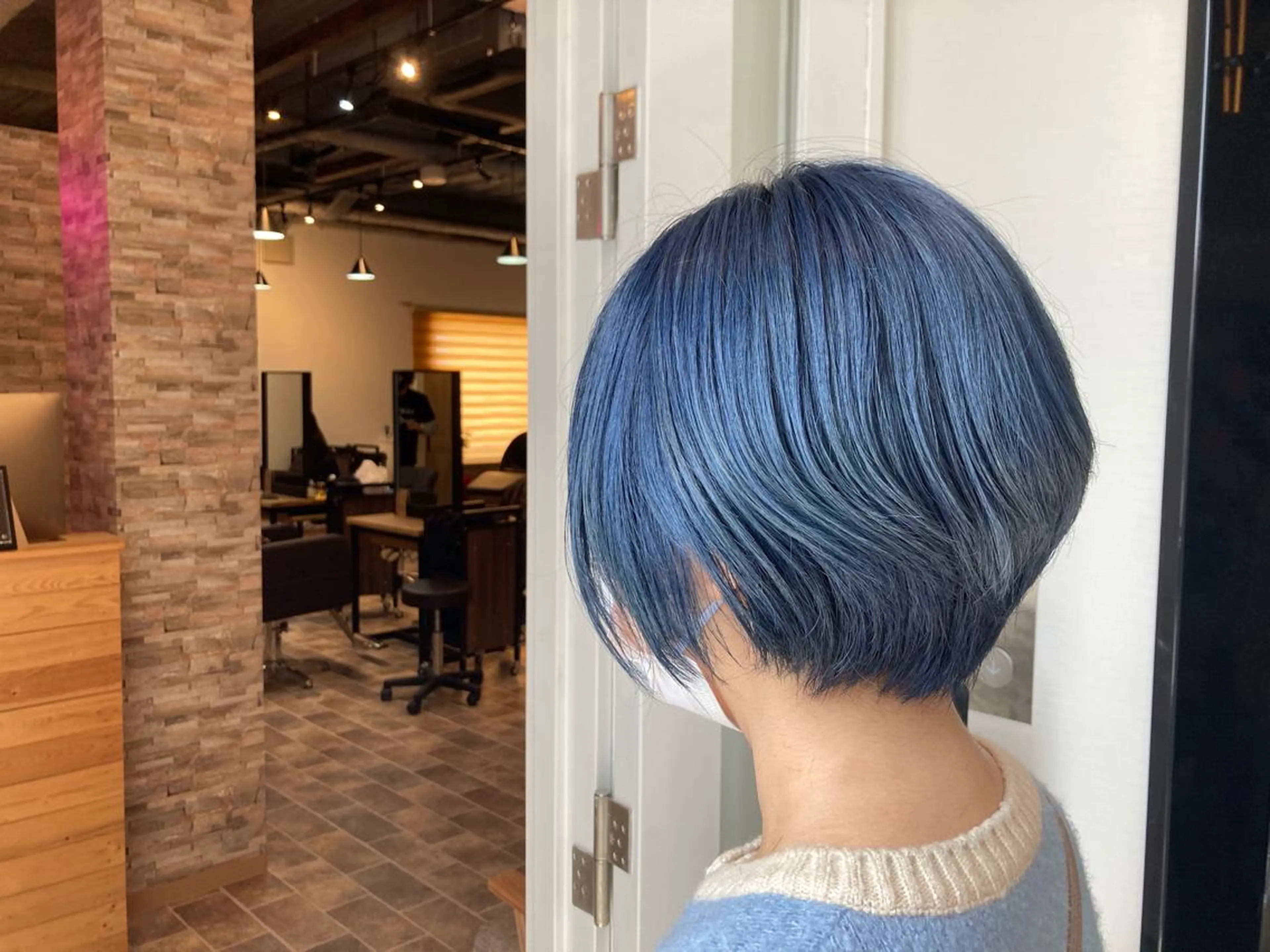 カラー ヘアカラー ヘアカラー&縮毛矯正 STAR☆RIVERのヘアスタイル