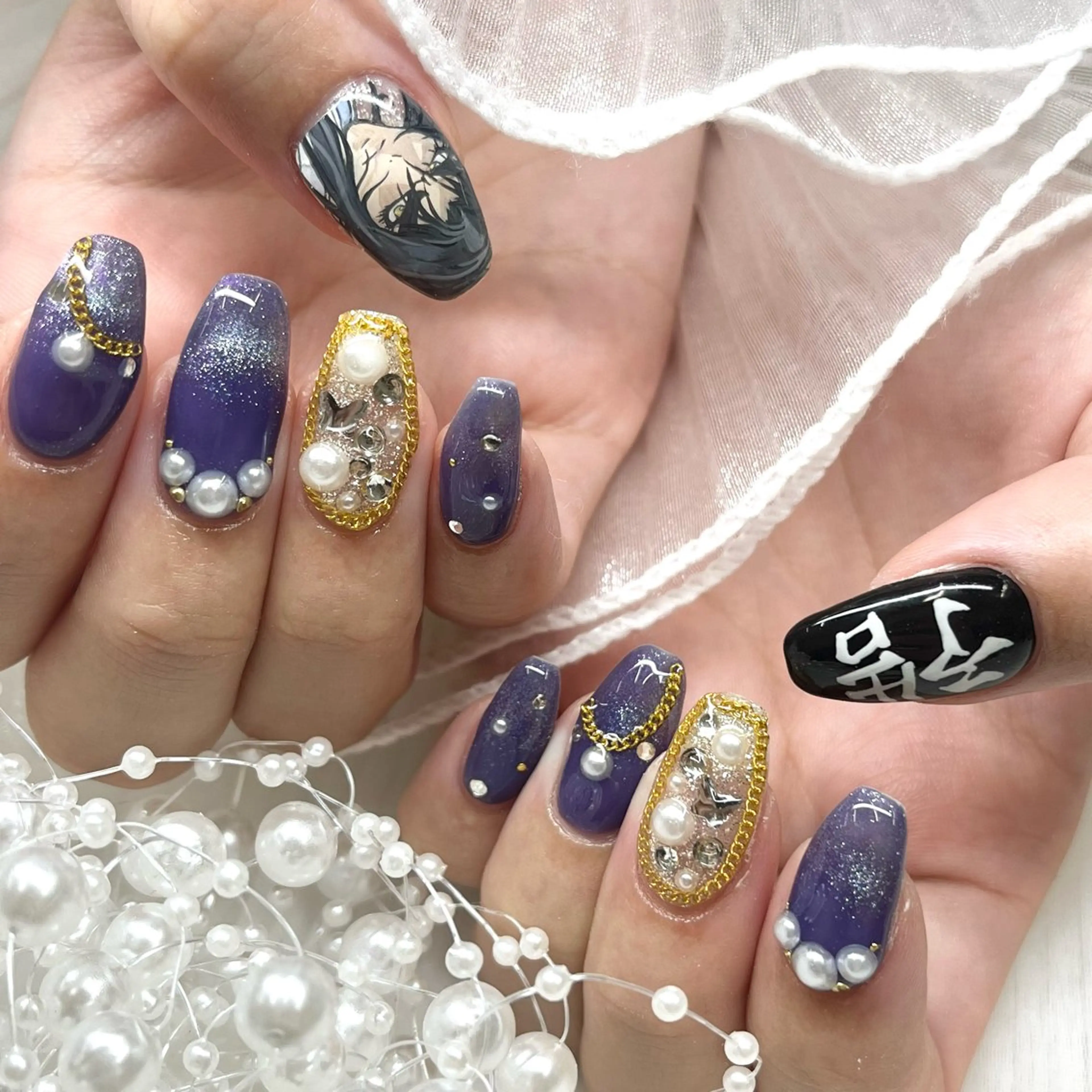 ネイル ハンドネイル 池袋痛ネイル Nok. 渡辺のネイルデザイン