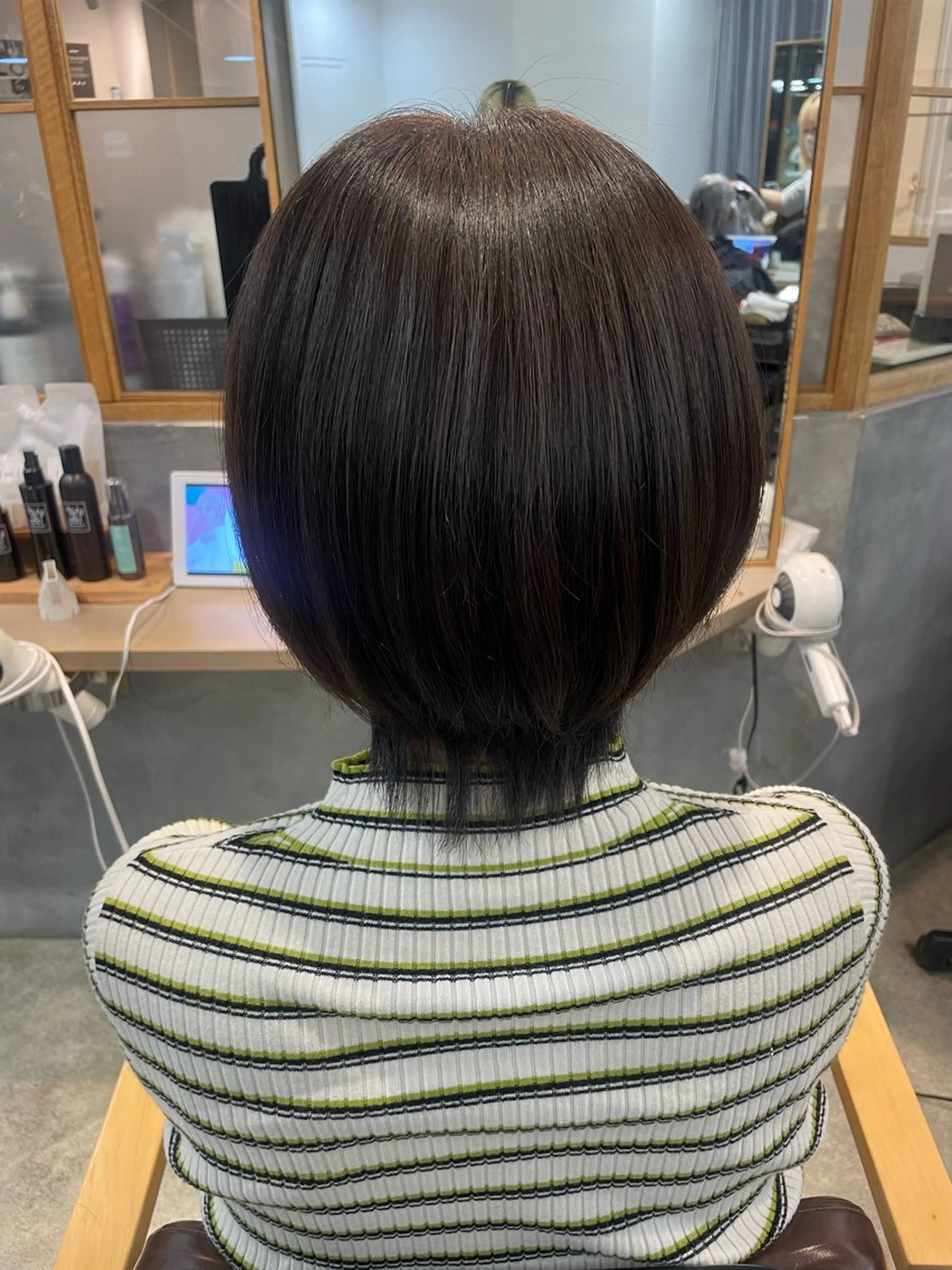 ショート カラー ハイライトカラー ハイライト 後藤 舞衣のヘアスタイル