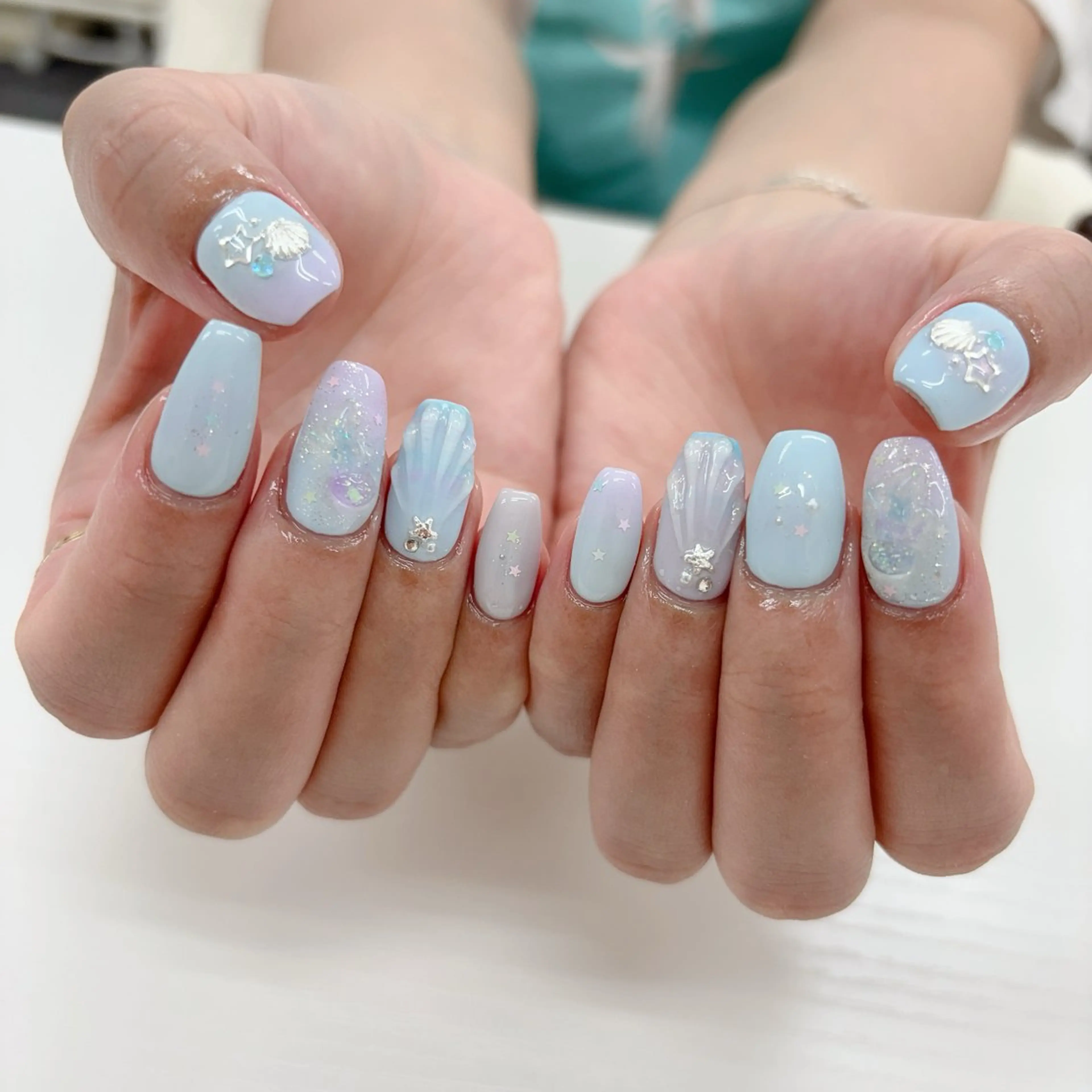 ネイル 持ち込み ハンドネイル ハンドケア Hazuki nailのネイルデザイン