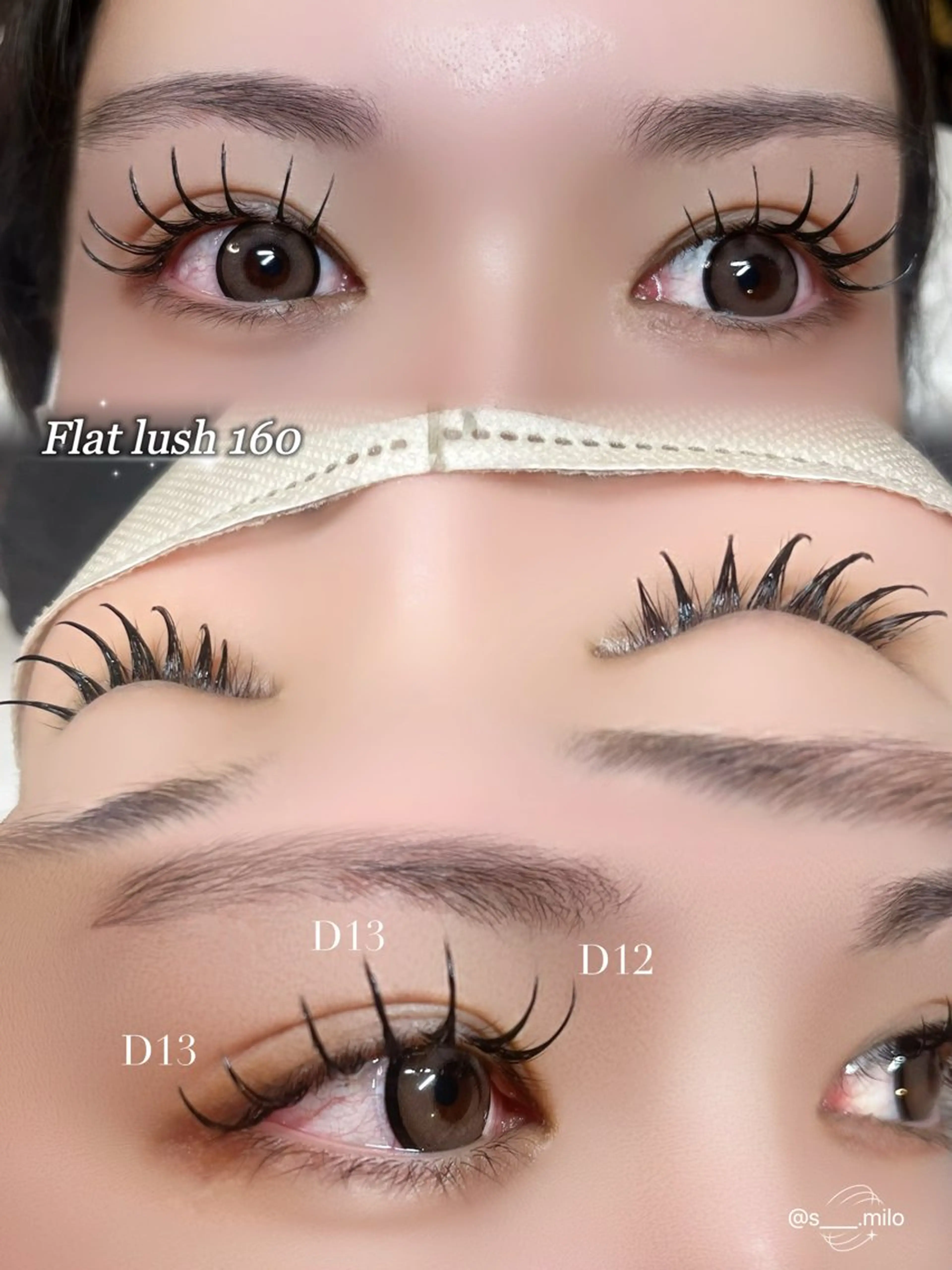 マツエク・マツパ 💫 Milo SONA 💫のマツエク・マツパデザイン