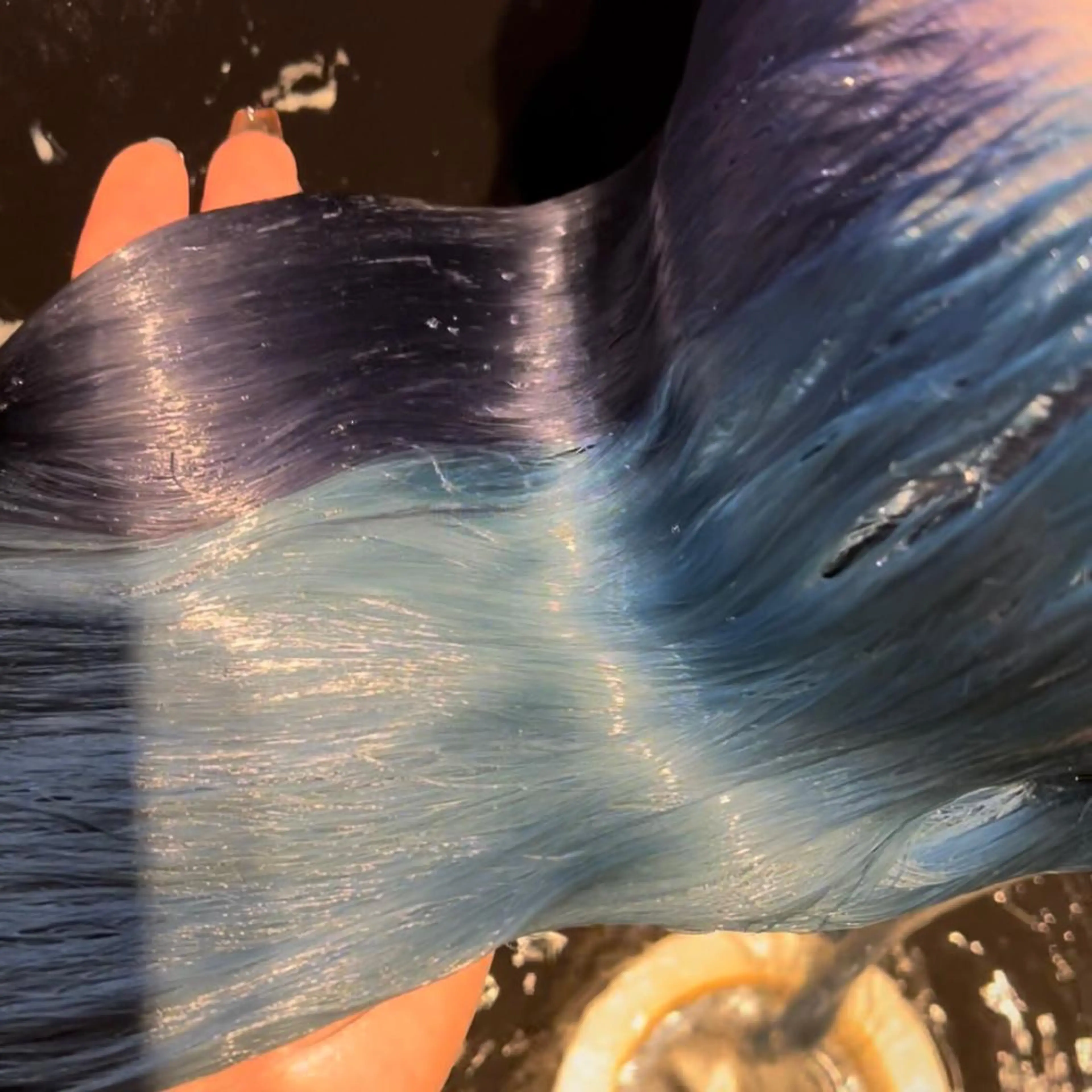 ロング カラー ヘアアレンジ 🩵 JURI🩵のヘアスタイル