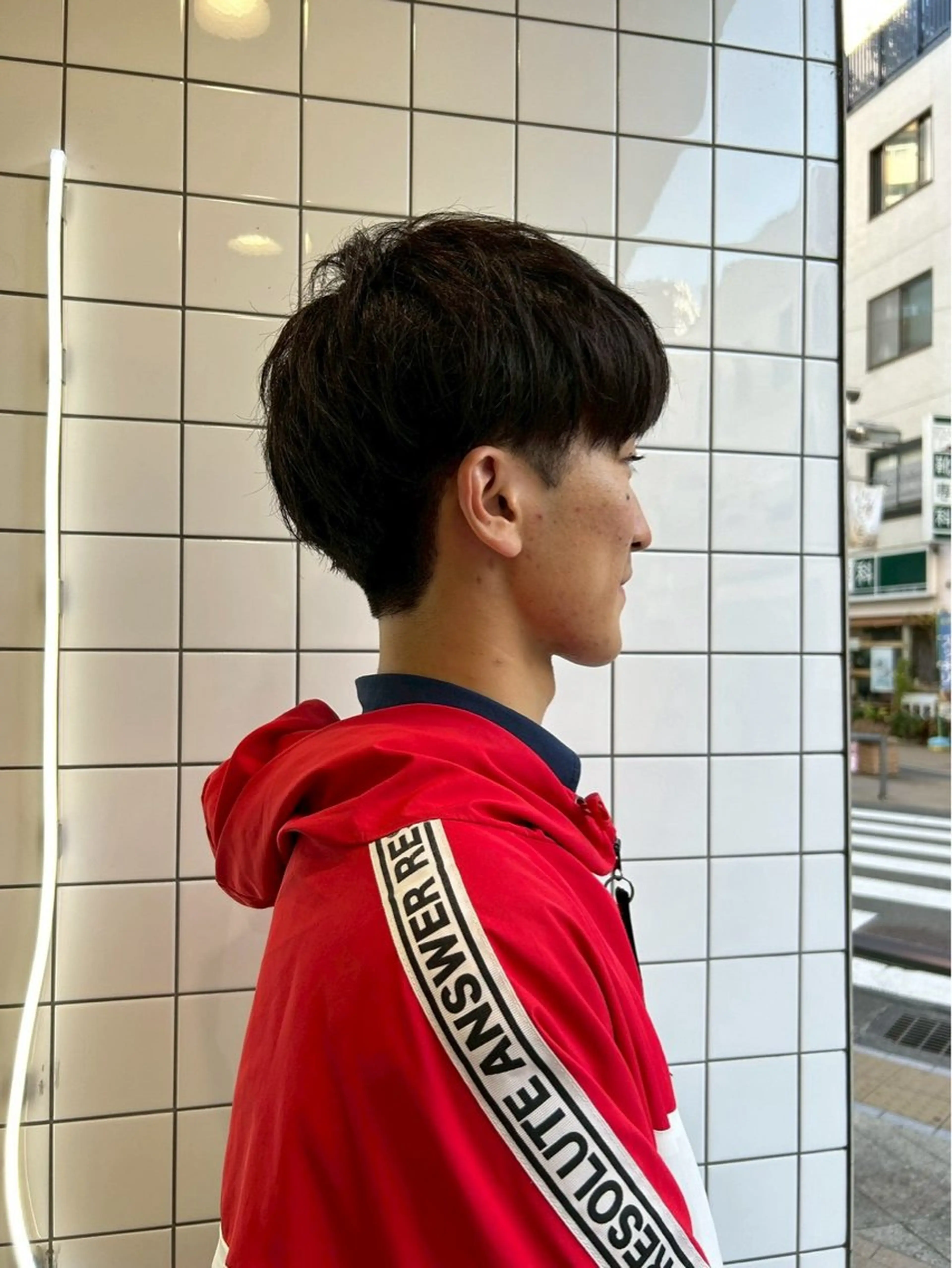 メンズ カット ルイ☆【ボブ/メンズ /酸性ストレート】のヘアスタイル