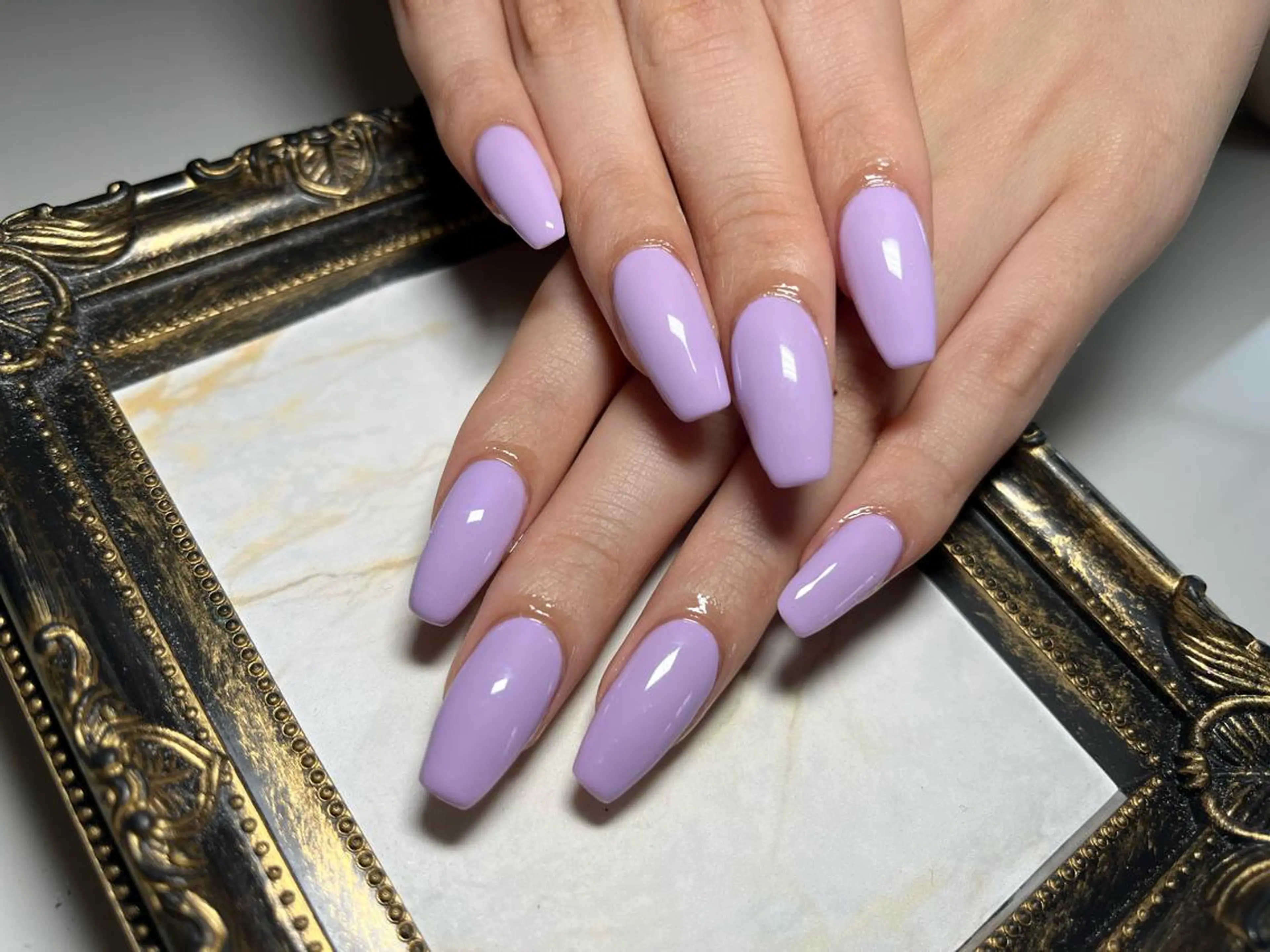 ネイル ワンカラーネイル Nail salon Caco.のネイルデザイン