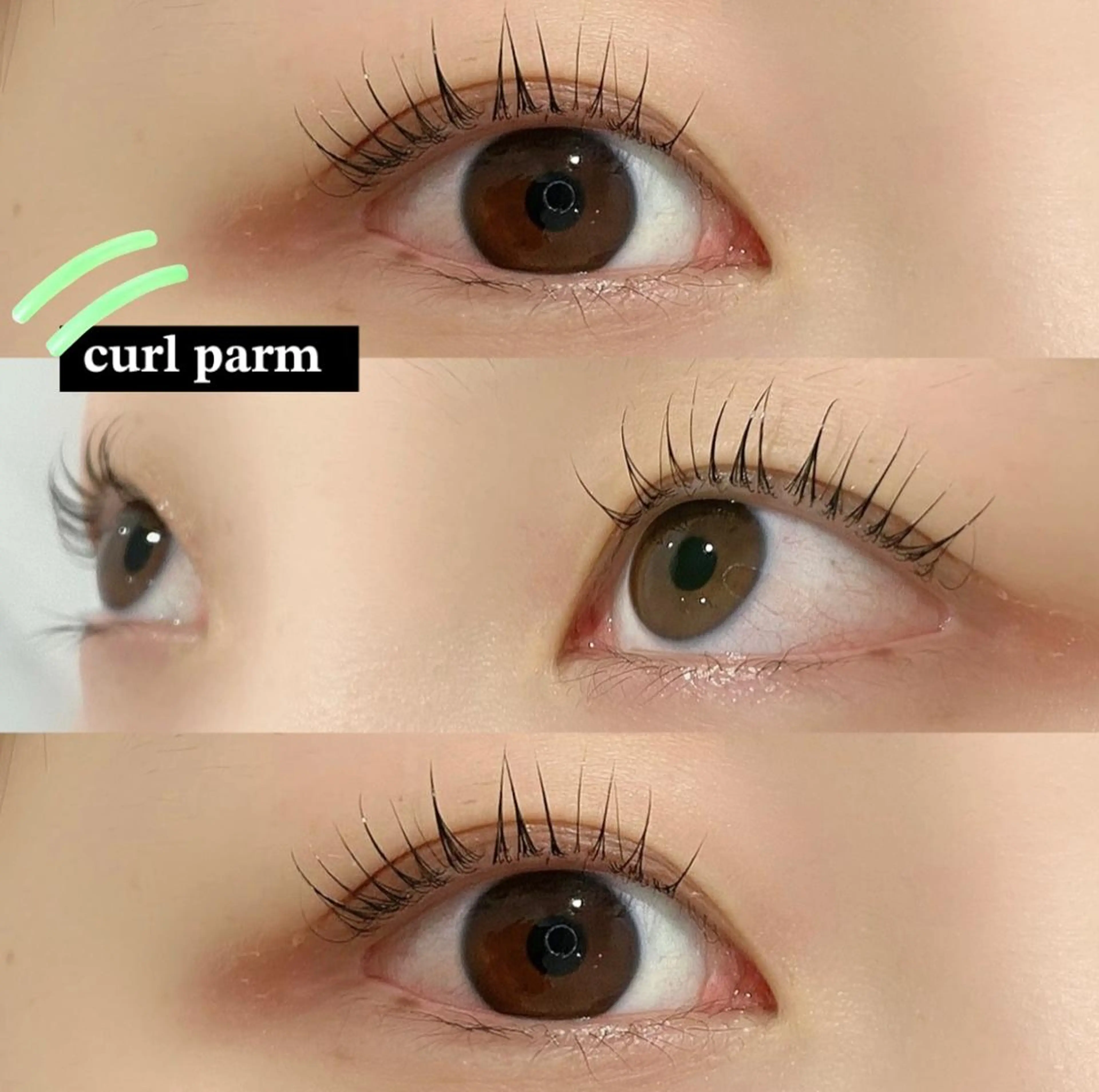 マツエク・マツパ まつげパーマ 一重×まつ毛パーマ miiia lashのマツエク・マツパデザイン