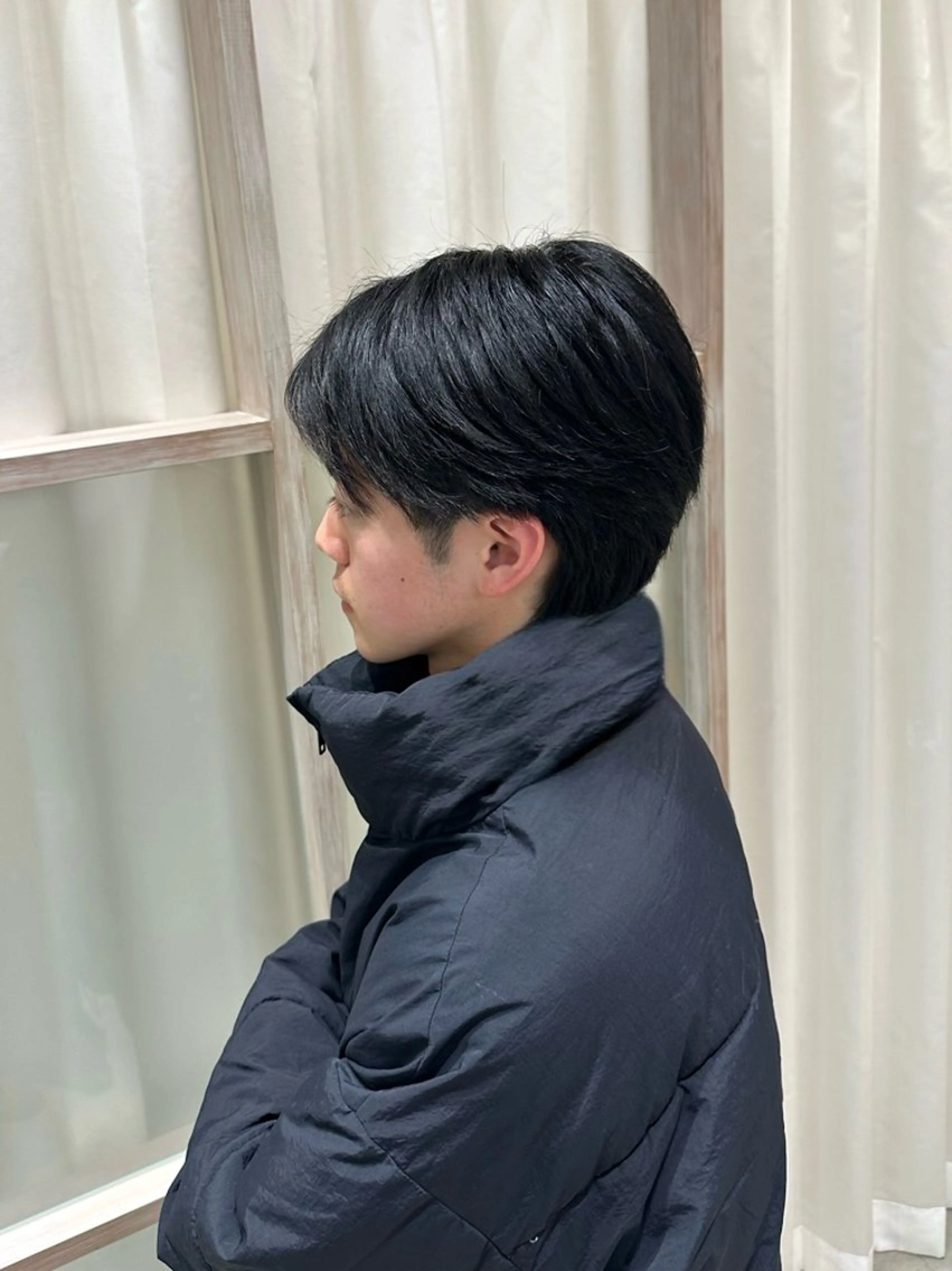 メンズ N,SOL / 岩上 新大のヘアスタイル