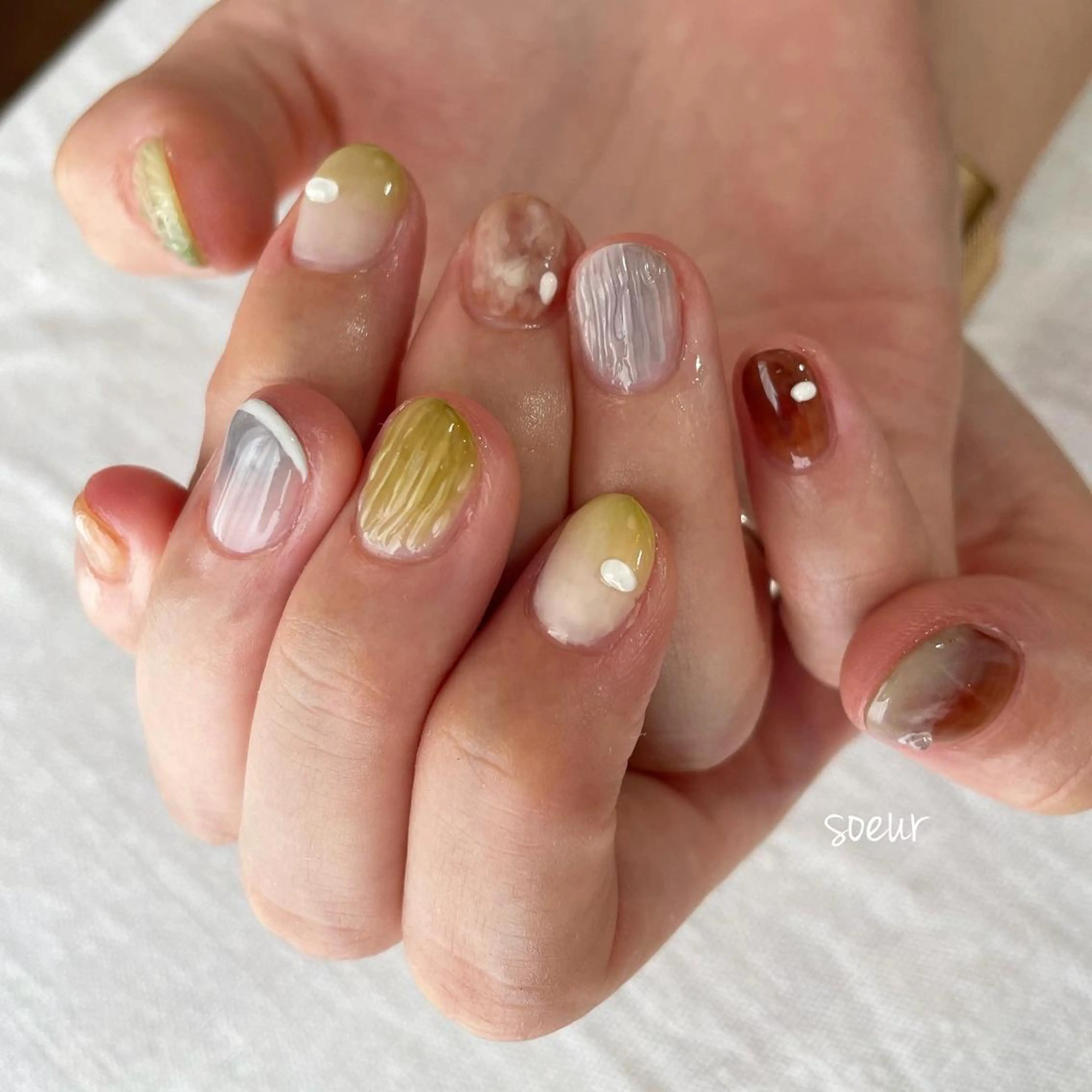 ネイル soeur_ 武蔵浦和のネイルデザイン