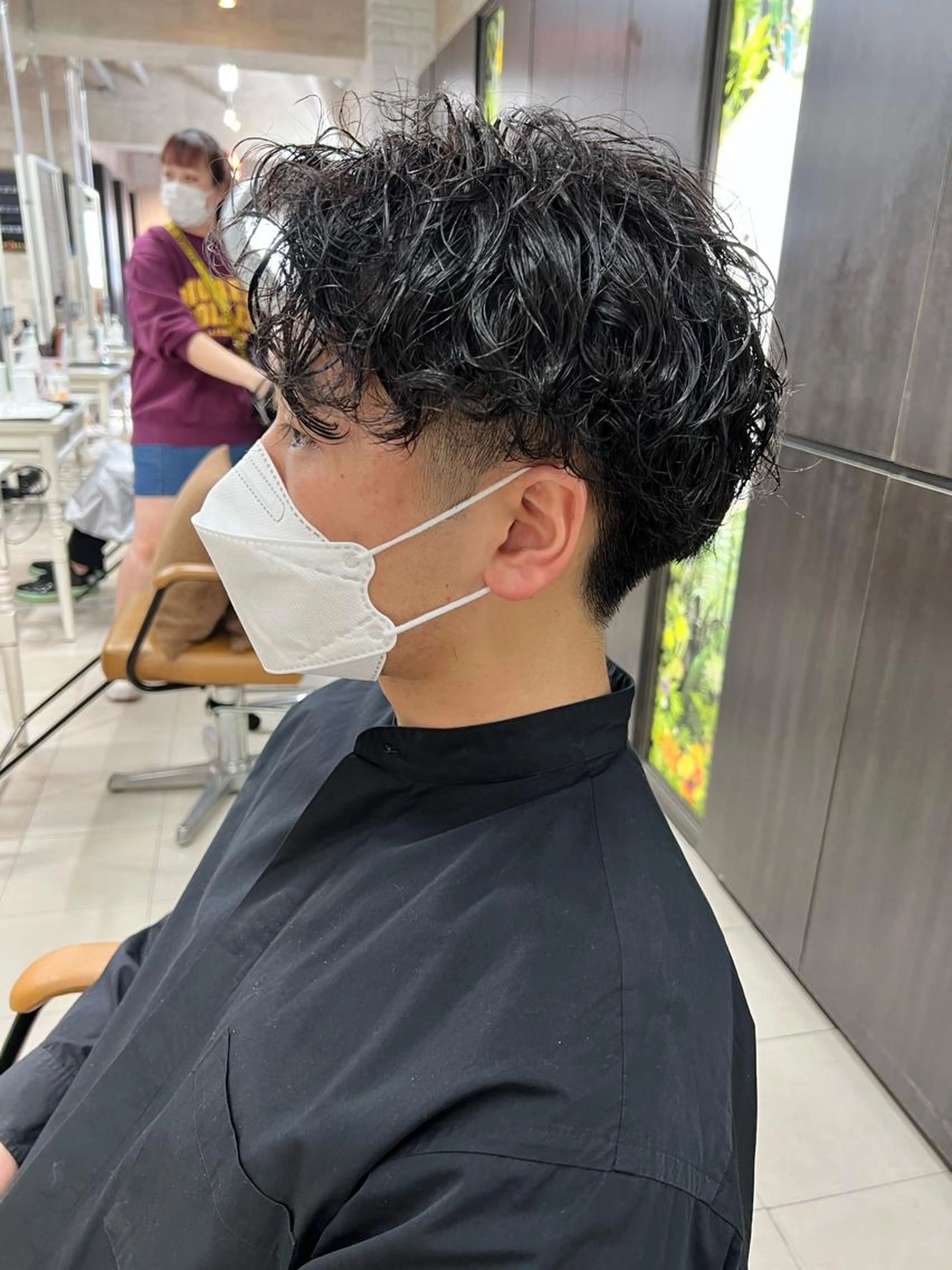 💙men's似合わせ💙カット＋パーマの写真