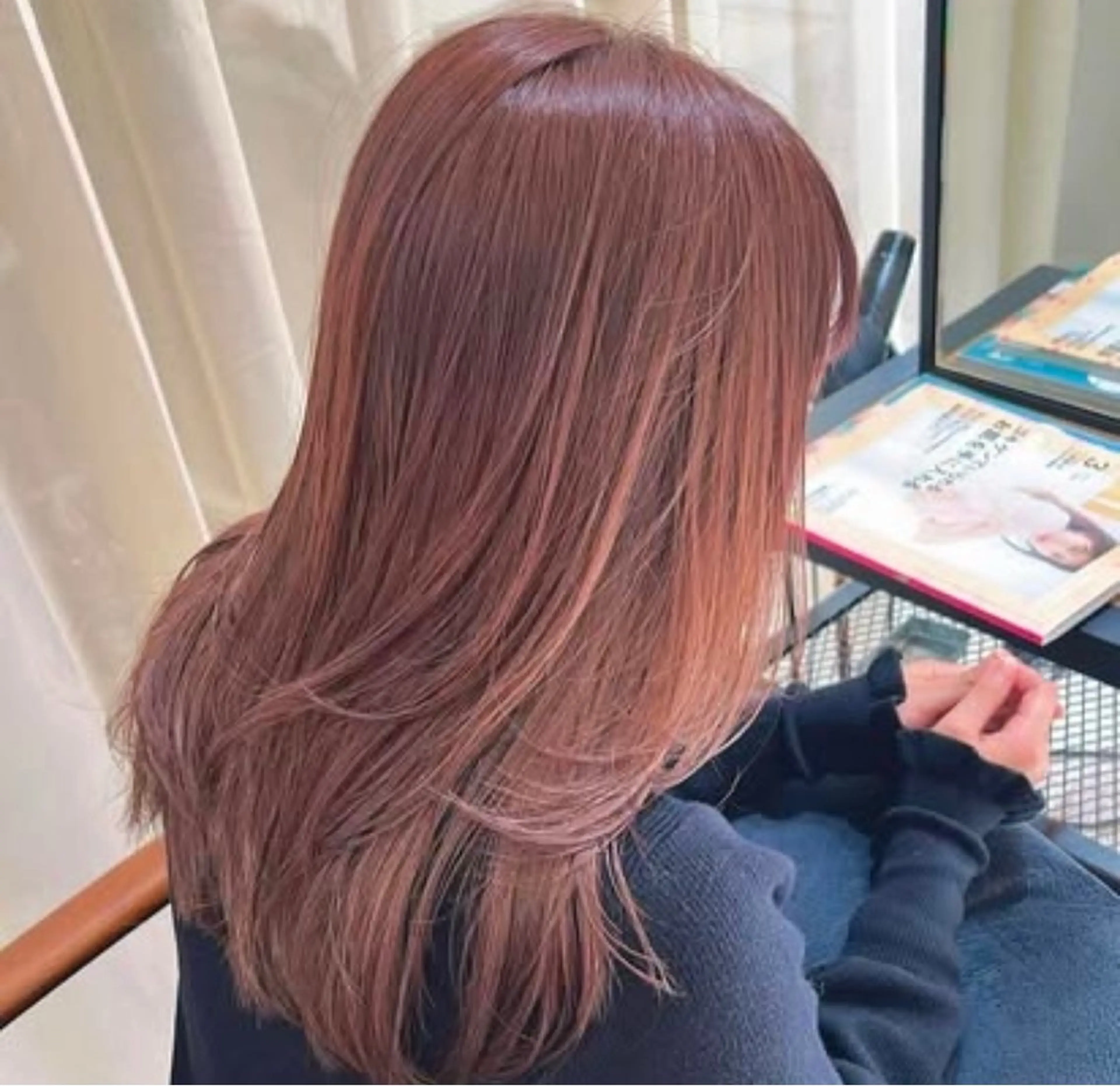 セミロング 美髪✨艶髪✨髪質改善 カラー特化❣辻本悠心のヘアスタイル