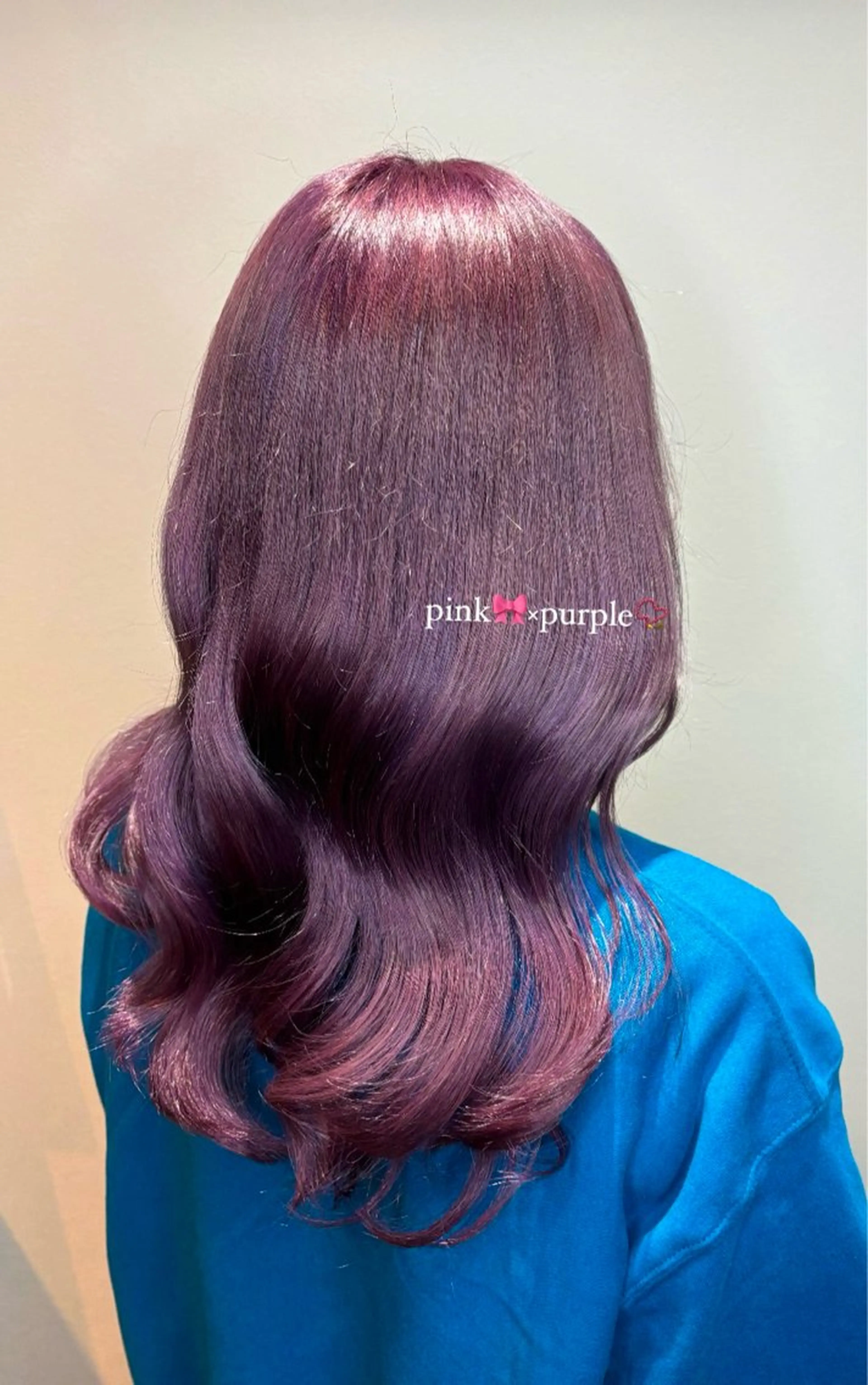 ロング ヘアカラー ミズノ アイ 🪅のヘアスタイル