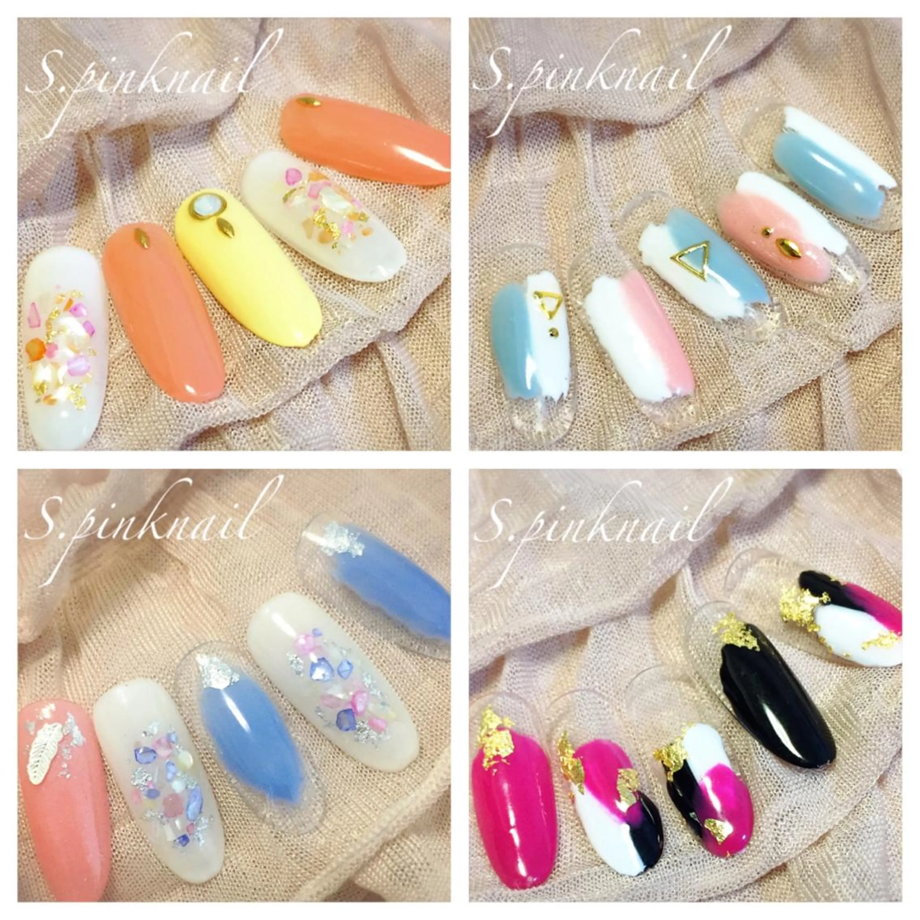 ネイル ニュアンスネイル 春ネイル Sincerely ☺︎のネイルデザイン